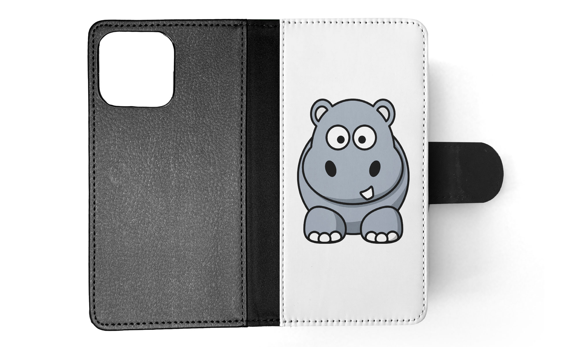 FLIP CASE FOR APPLE IPHONE|HIPPO HIPPOPOTAMUS 1 - Bild 29 von 193