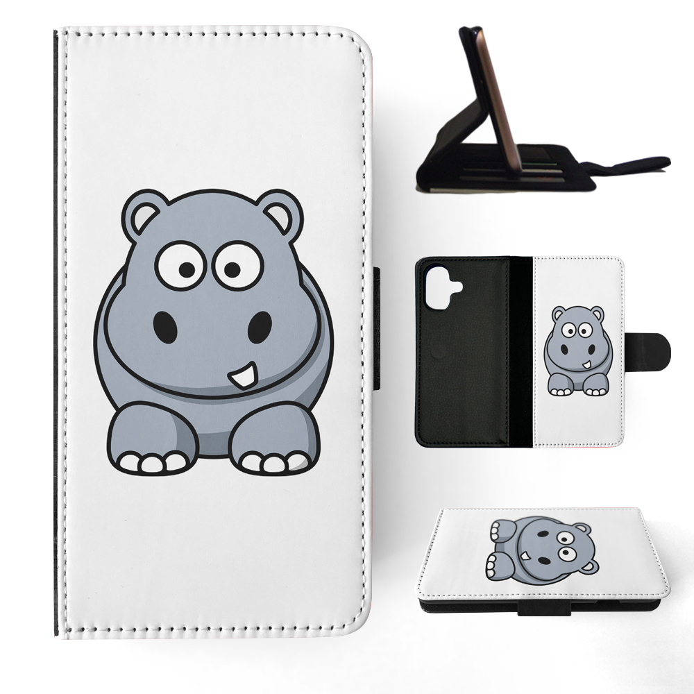 FLIP CASE FOR APPLE IPHONE|HIPPO HIPPOPOTAMUS 1 - Bild 21 von 193