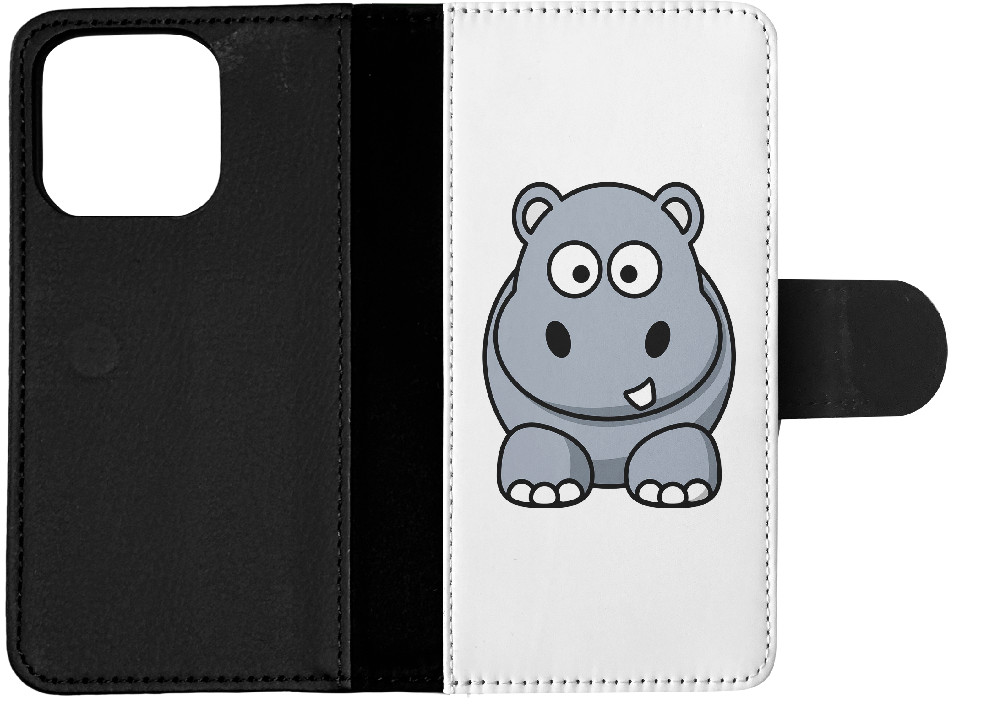 FLIP CASE FOR APPLE IPHONE|HIPPO HIPPOPOTAMUS 1 - Bild 14 von 193