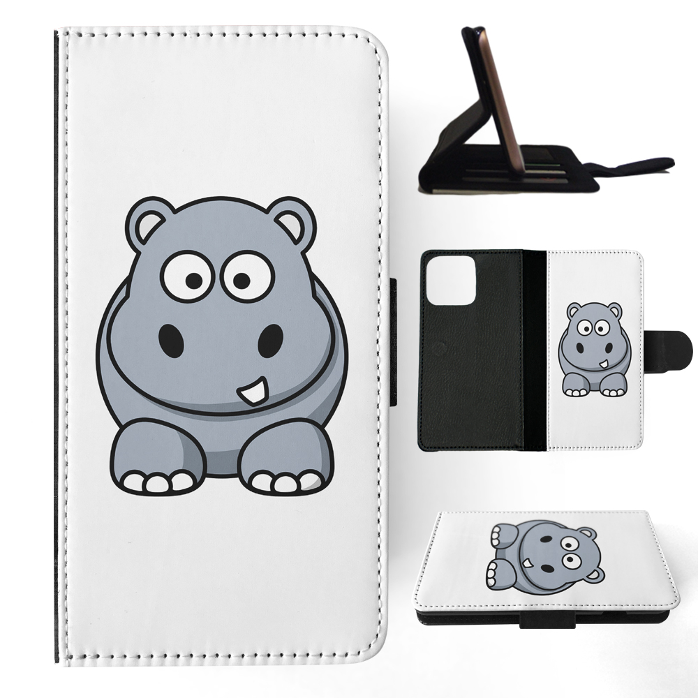 FLIP CASE FOR APPLE IPHONE|HIPPO HIPPOPOTAMUS 1 - Bild 6 von 193