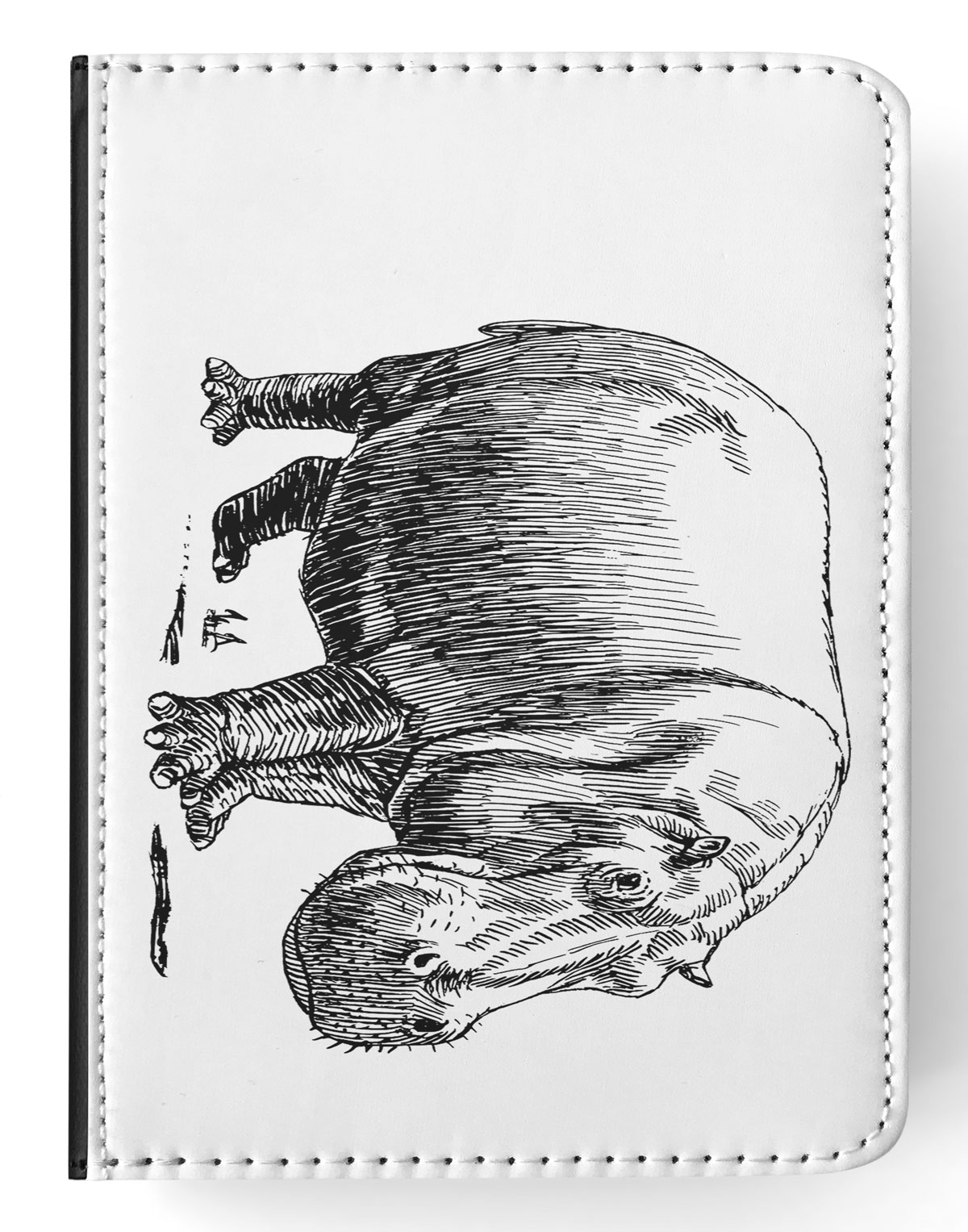 FUNDA FUNDA PARA APPLE IPAD|SKETCH HIPOPÓTAMO HIPOPÓTAMO - Imagen 12 de 55