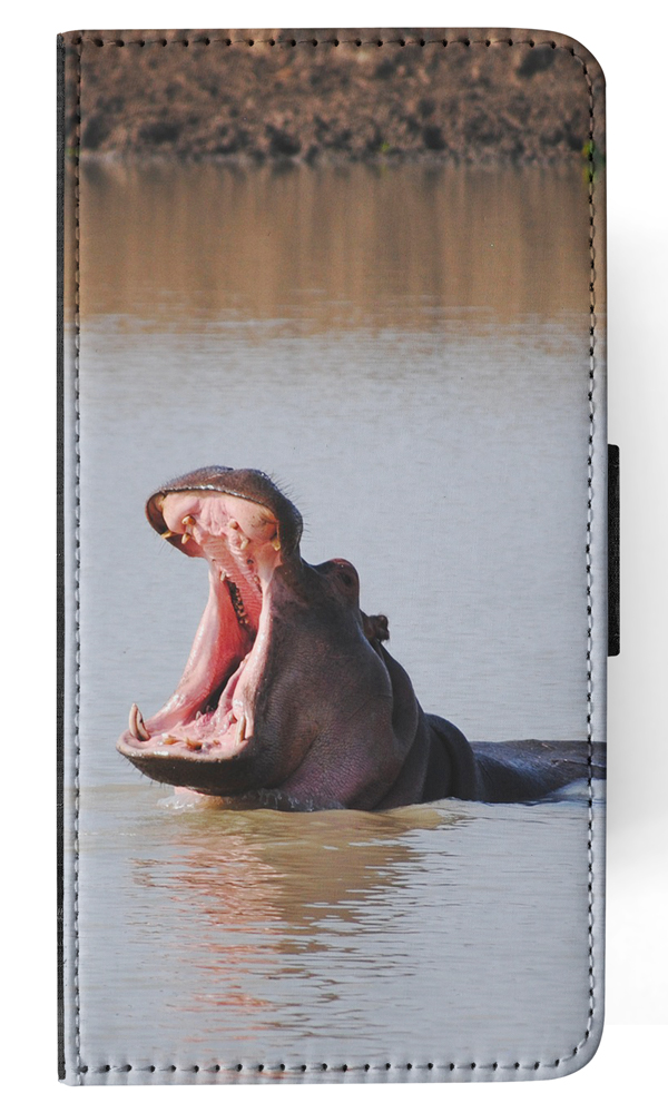 FLIP CASE FOR APPLE IPHONE|HIPPO HIPPOPOTAMUS 8 - Picture 120 of 193