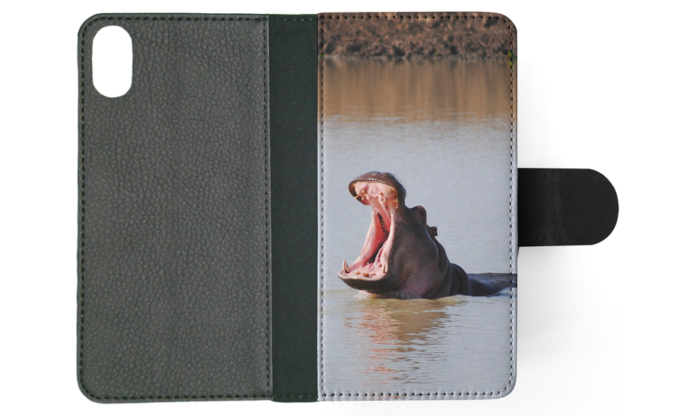 FLIP CASE FOR APPLE IPHONE|HIPPO HIPPOPOTAMUS 8 - Picture 122 of 193