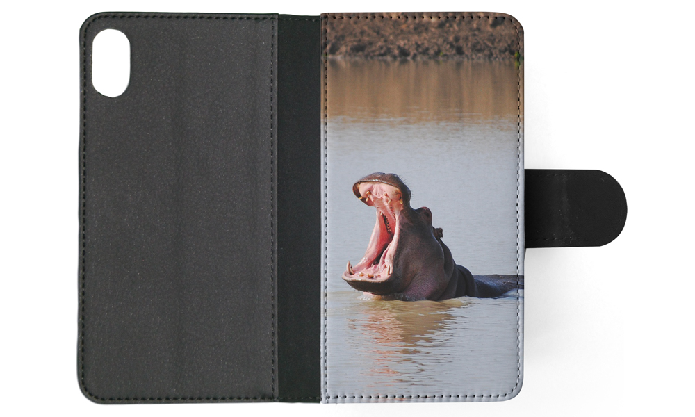 FLIP CASE FOR APPLE IPHONE|HIPPO HIPPOPOTAMUS 8 - Picture 112 of 193