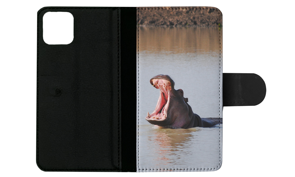 FLIP CASE FOR APPLE IPHONE|HIPPO HIPPOPOTAMUS 8 - Picture 107 of 193