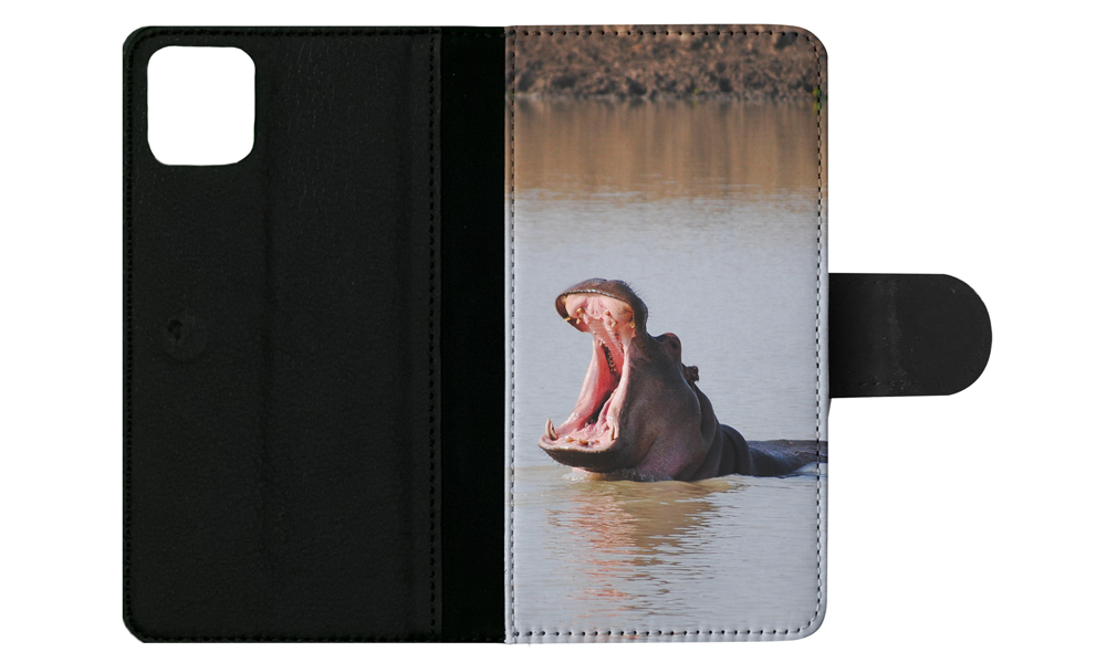 FLIP CASE FOR APPLE IPHONE|HIPPO HIPPOPOTAMUS 8 - Picture 97 of 193