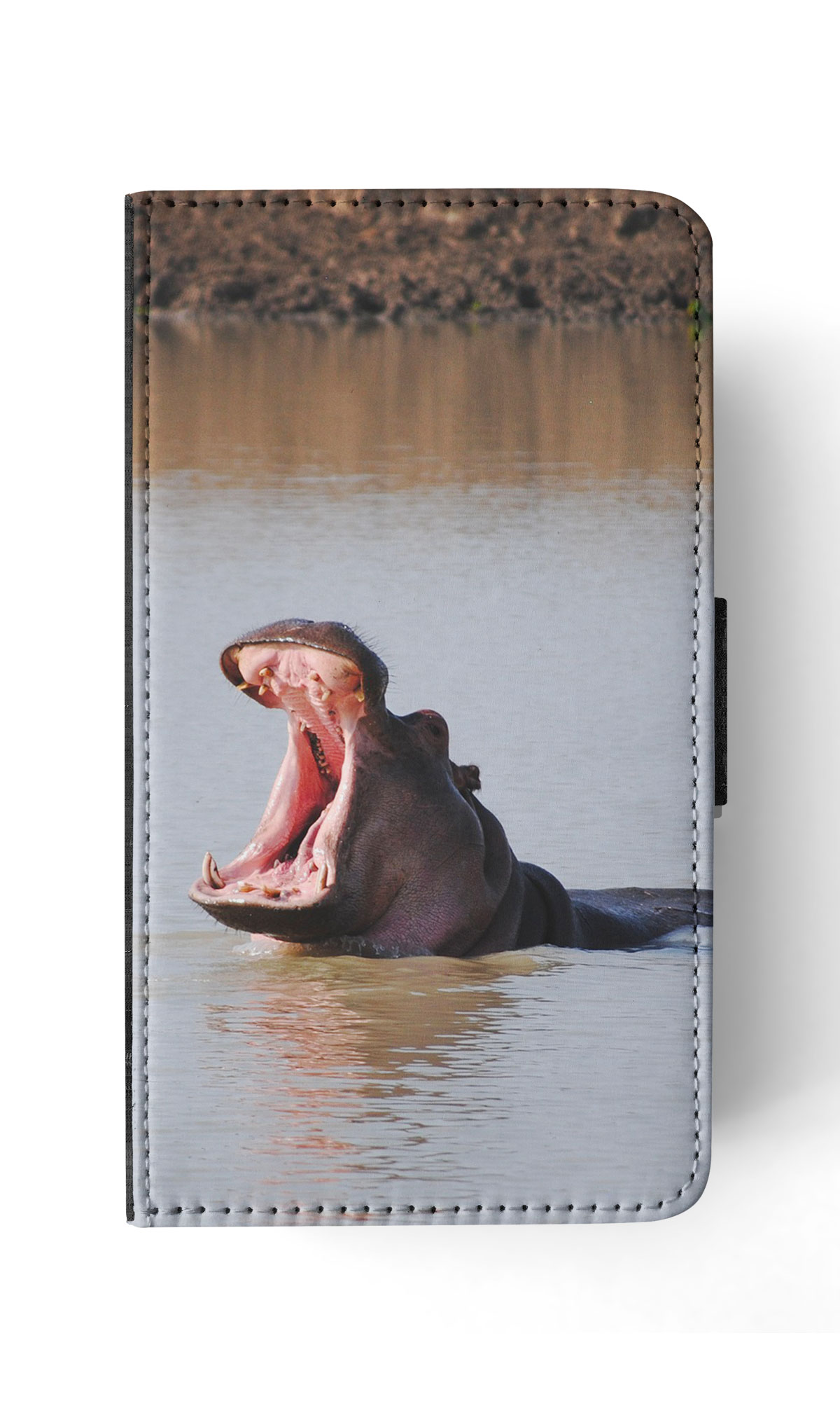 FLIP CASE FOR APPLE IPHONE|HIPPO HIPPOPOTAMUS 8 - Picture 170 of 193