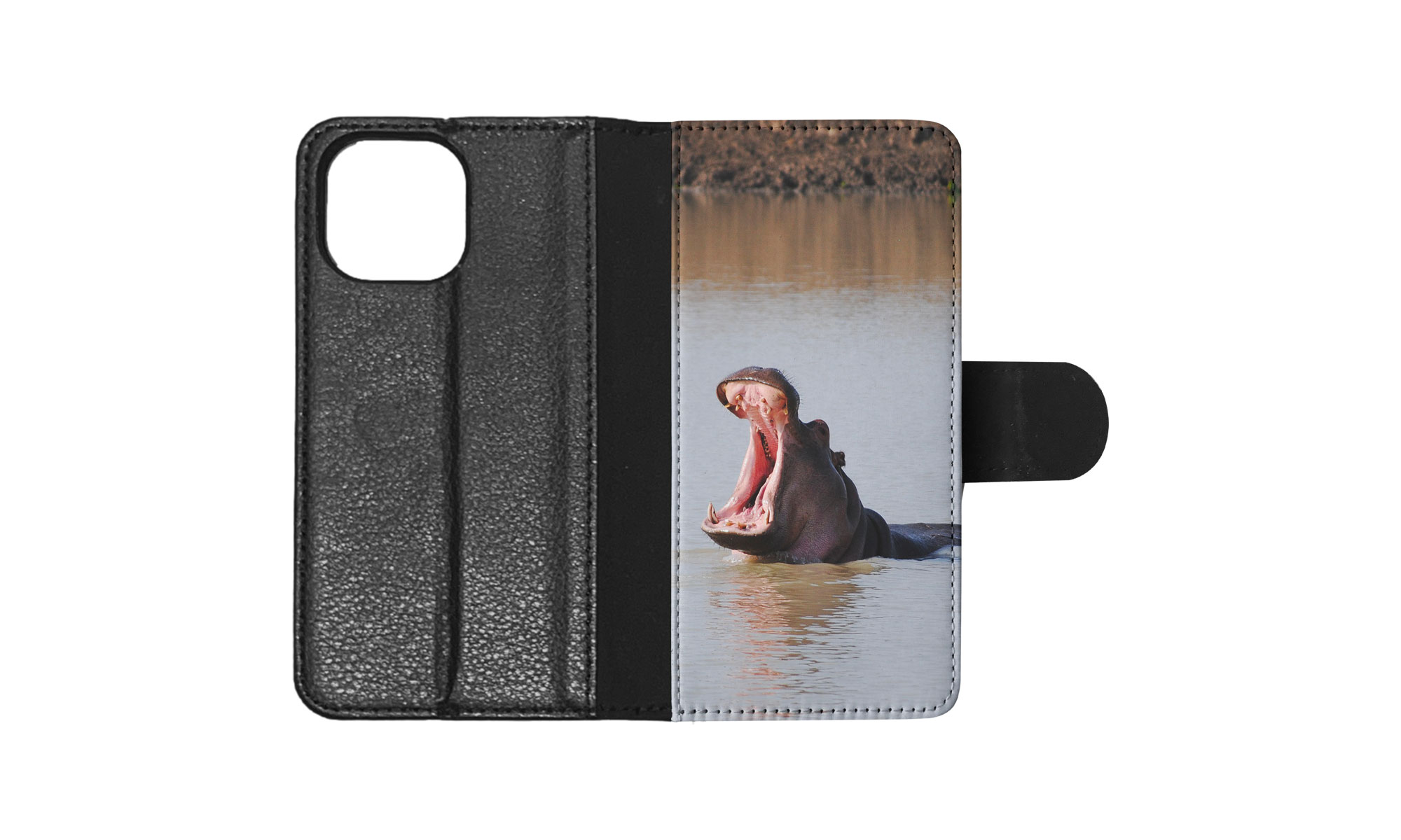 FLIP CASE FOR APPLE IPHONE|HIPPO HIPPOPOTAMUS 8 - Picture 84 of 193