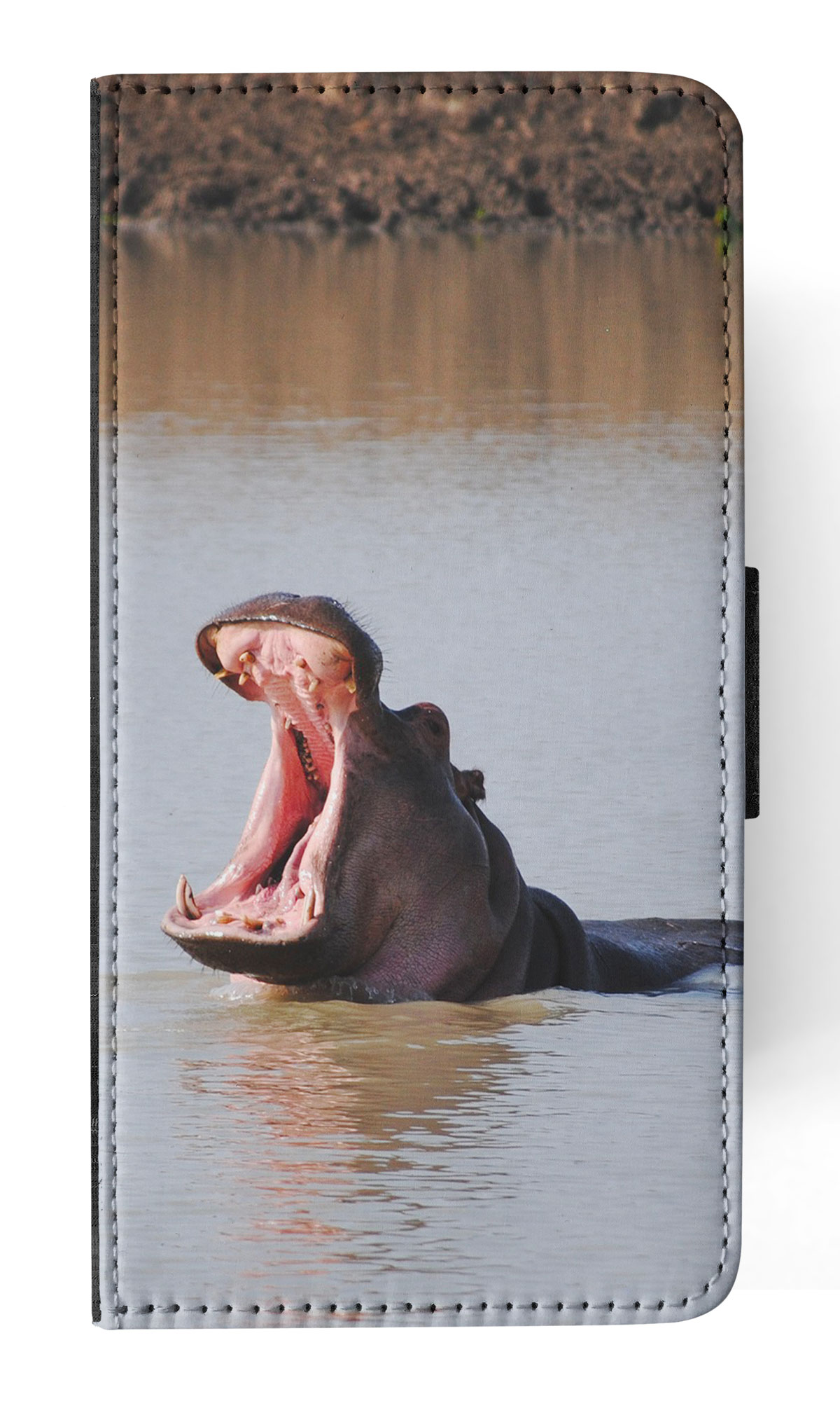 FLIP CASE FOR APPLE IPHONE|HIPPO HIPPOPOTAMUS 8 - Picture 47 of 193