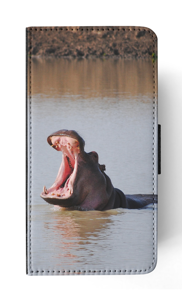 FLIP CASE FOR APPLE IPHONE|HIPPO HIPPOPOTAMUS 8 - Picture 160 of 193