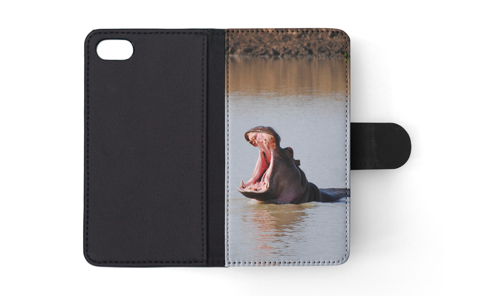 FLIP CASE FOR APPLE IPHONE|HIPPO HIPPOPOTAMUS 8 - Picture 137 of 193