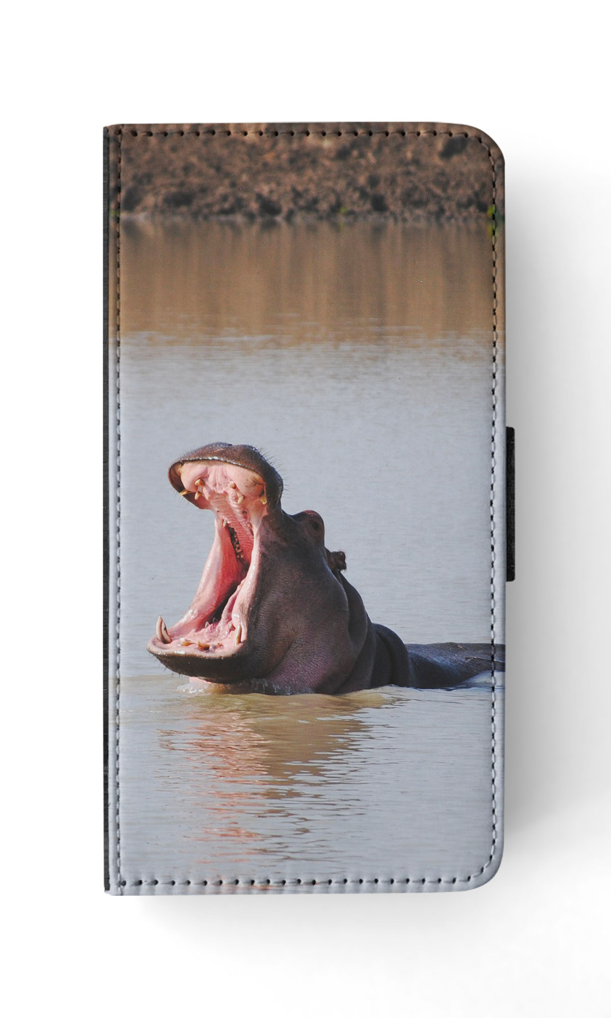 FLIP CASE FOR APPLE IPHONE|HIPPO HIPPOPOTAMUS 8 - Picture 32 of 193