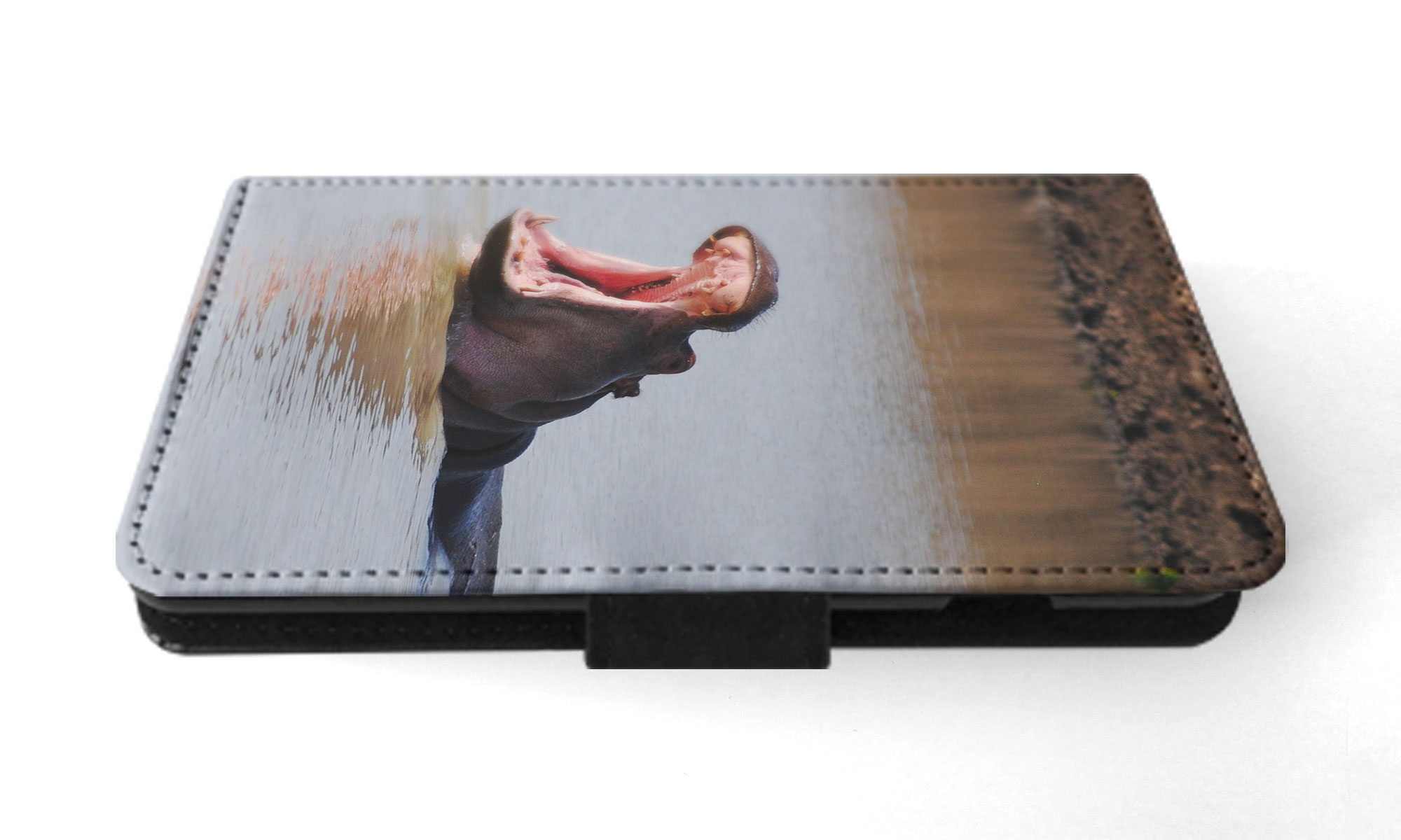 FLIP CASE FOR APPLE IPHONE|HIPPO HIPPOPOTAMUS 8 - Picture 33 of 193