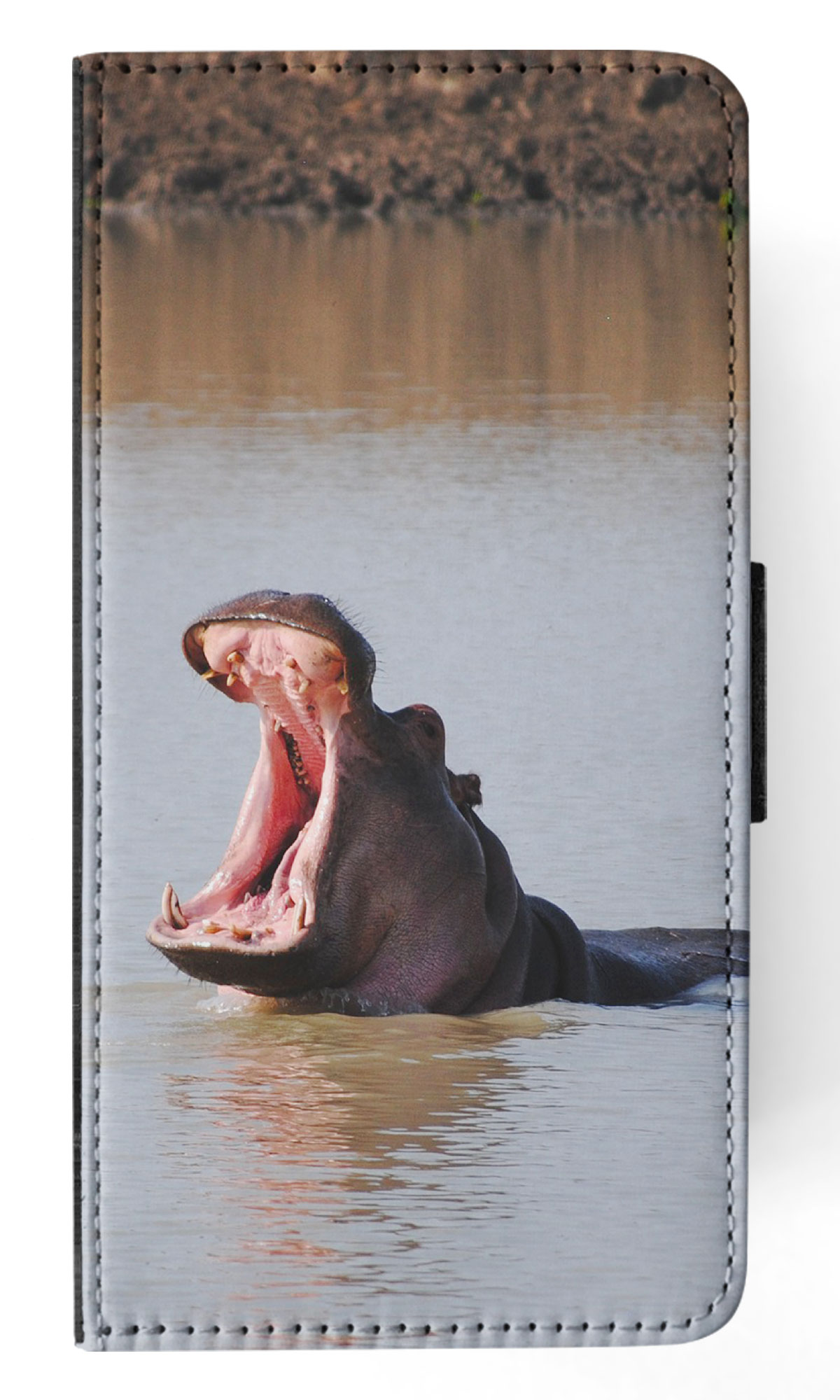 FLIP CASE FOR APPLE IPHONE|HIPPO HIPPOPOTAMUS 8 - Picture 27 of 193