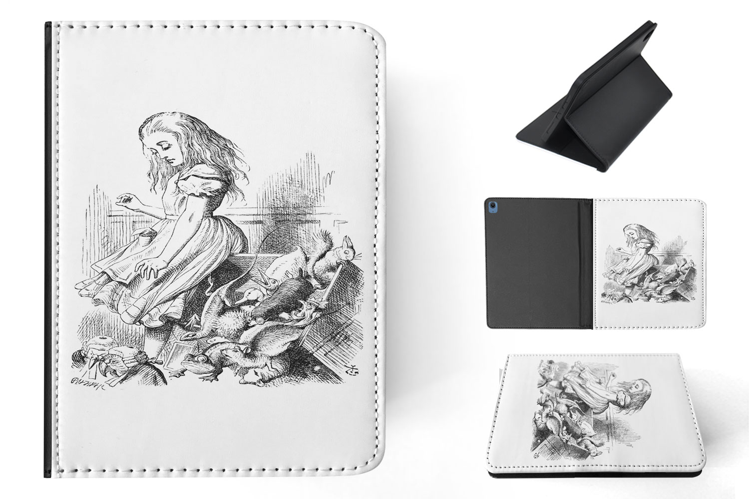 CASE COVER FOR APPLE IPAD|ALICE IN WONDERLAND ART #1 - 第 11/55 張圖片