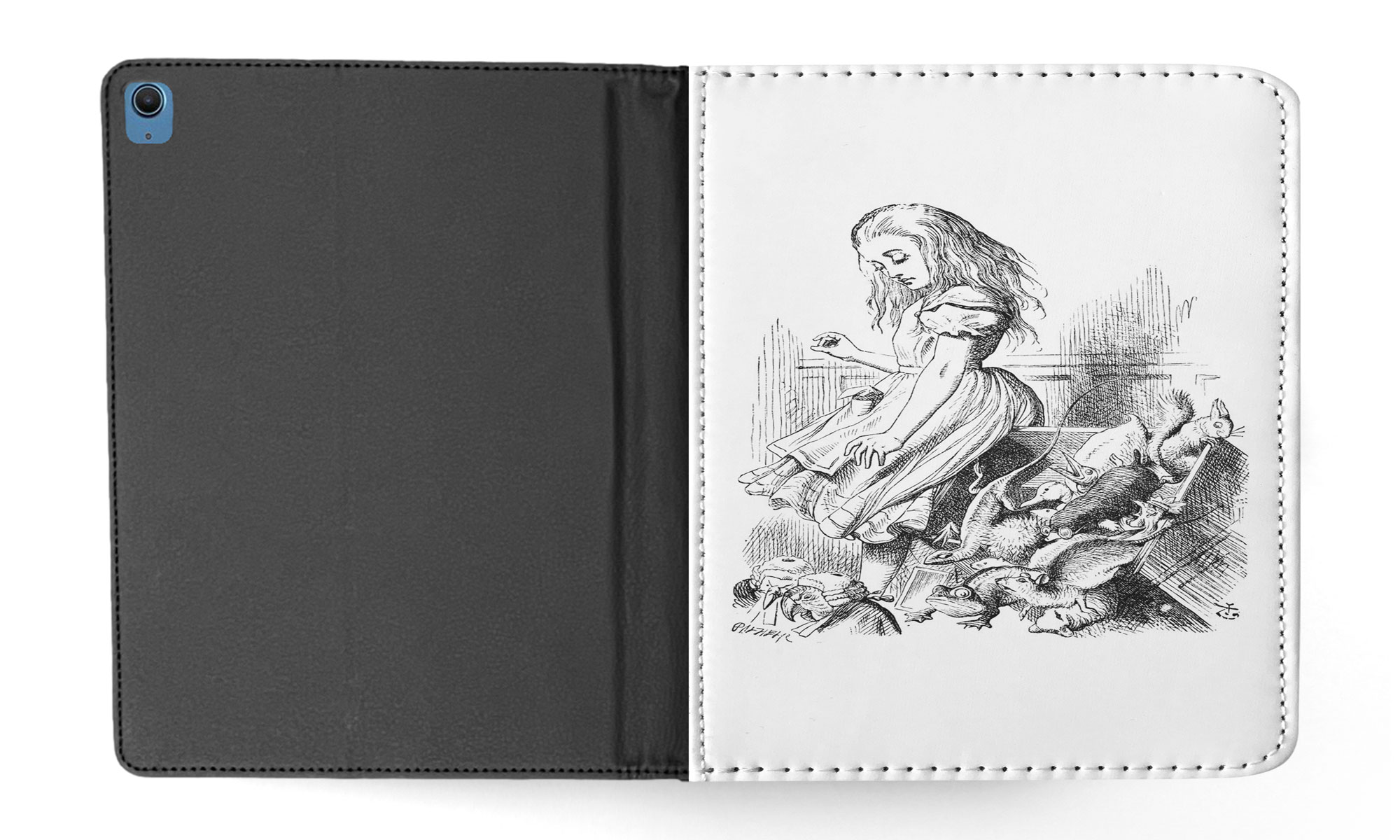 CASE COVER FOR APPLE IPAD|ALICE IN WONDERLAND ART #1 - 第 14/55 張圖片