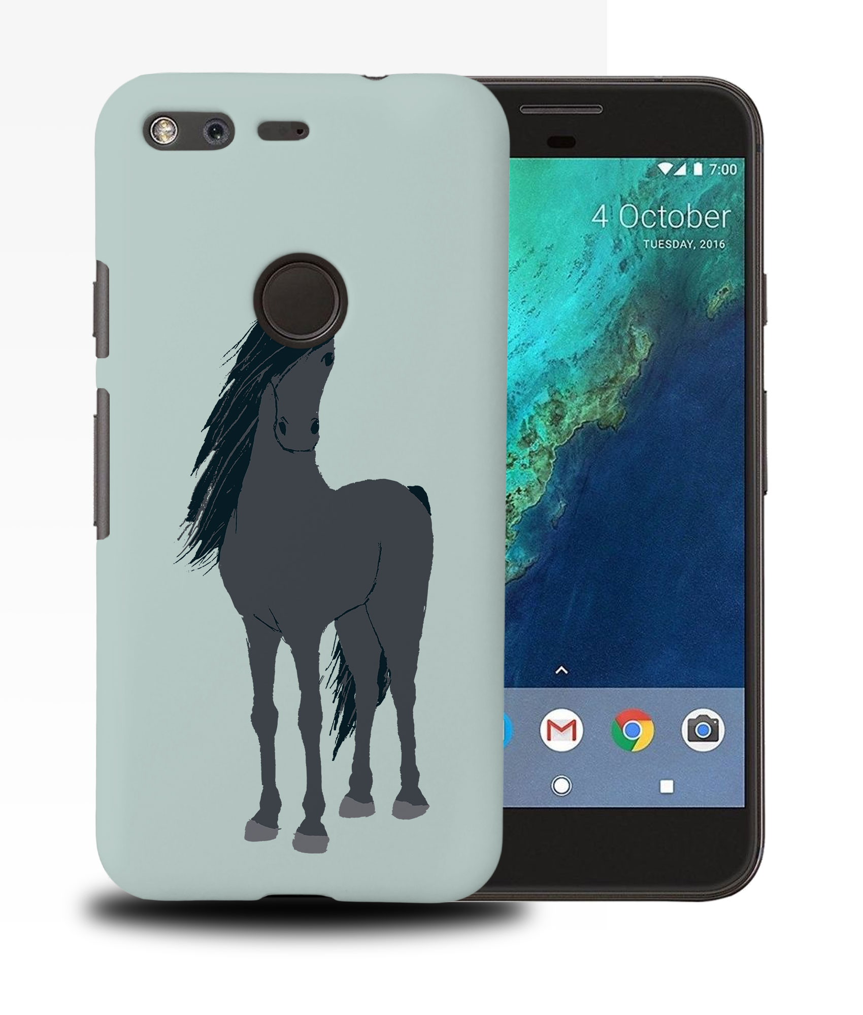 FUNDA FUNDA PARA GOOGLE PIXEL|DIBUJO DE CABALLO 1 - Imagen 11 de 11