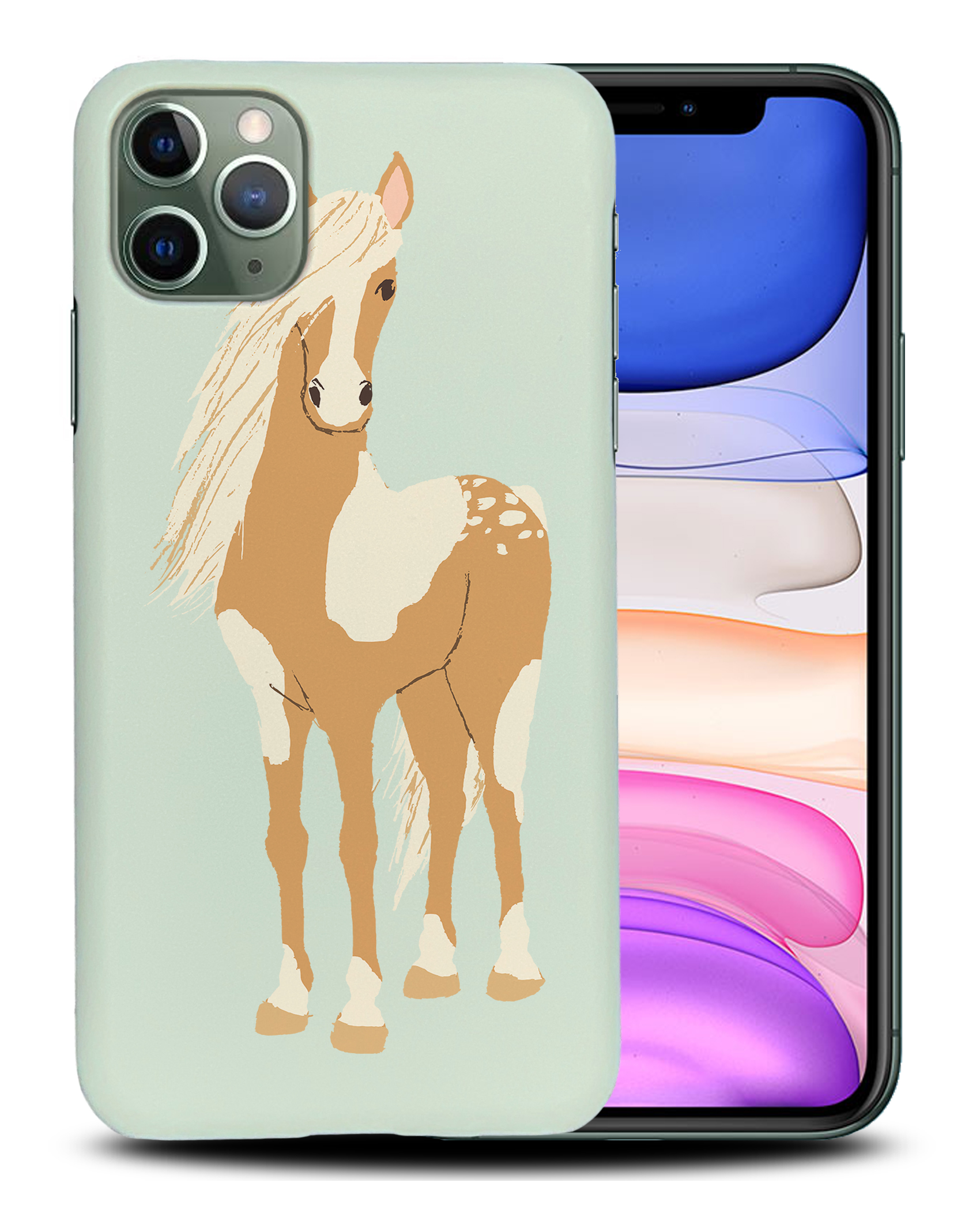 CASE COVER FOR APPLE IPHONE|HORSE SKETCH DRAWING 2 - Picture 22 of 44