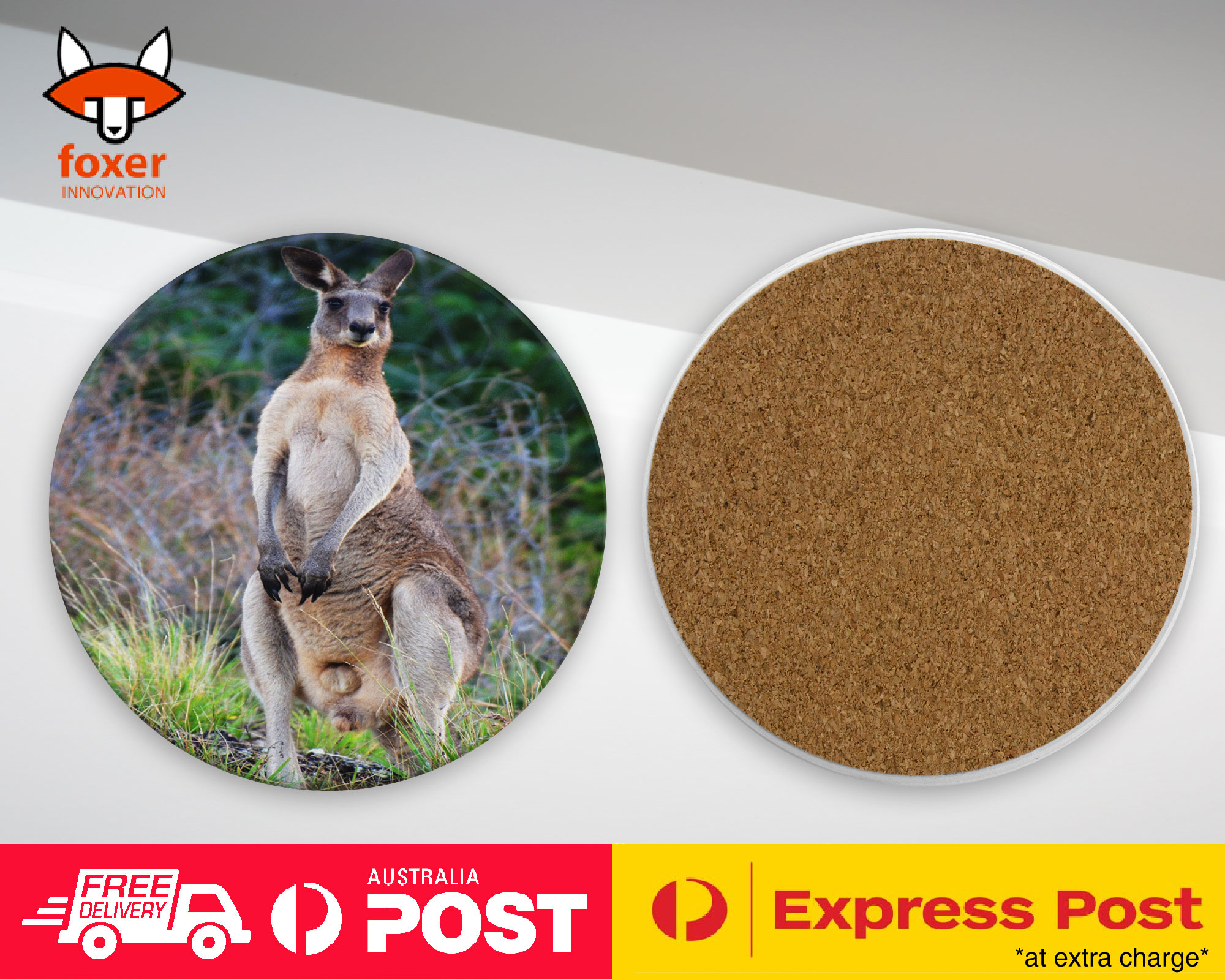 COASTER COFFEE DRINKING MAT|KANGAROO JOEY 1