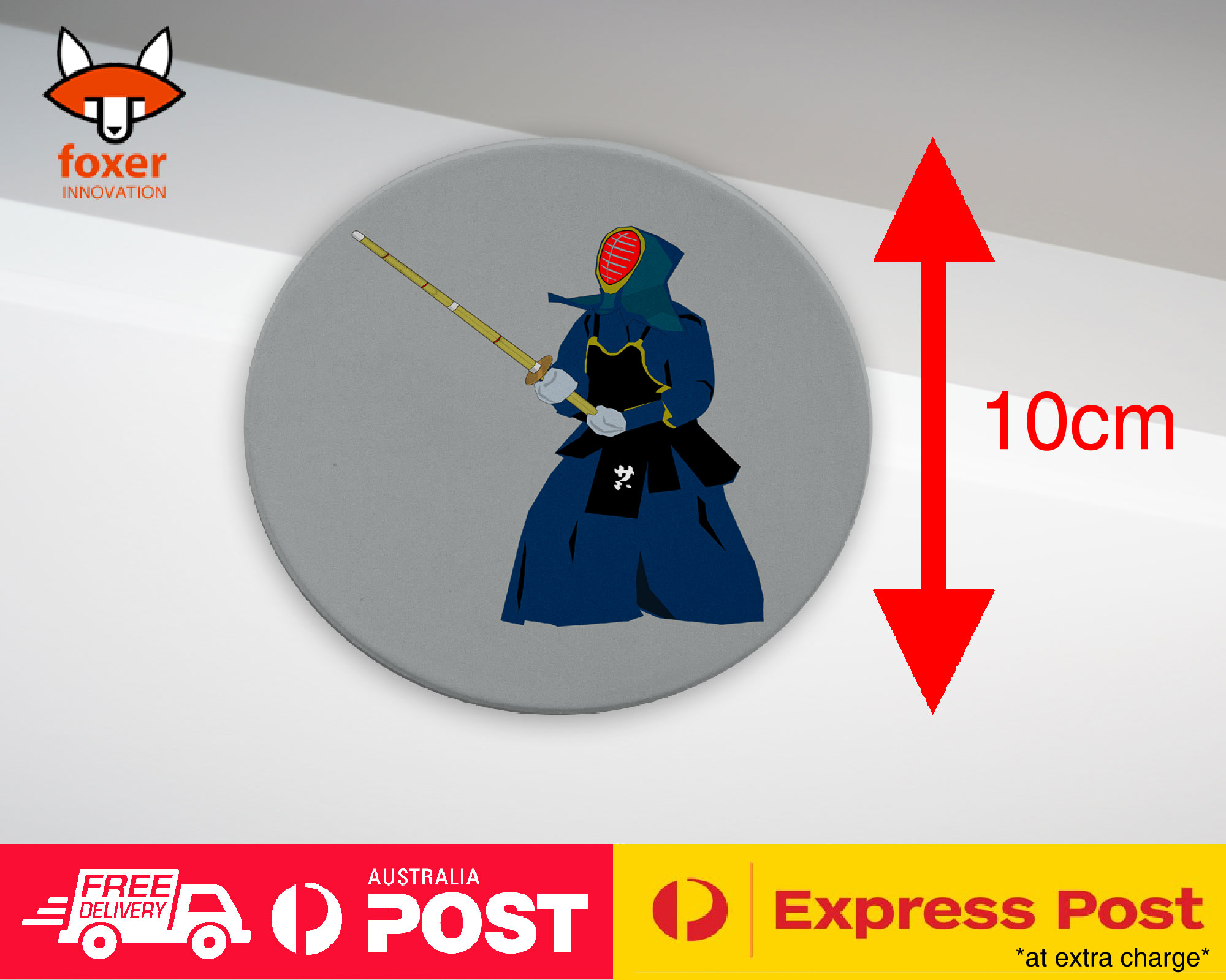 COASTER COFFEE DRINKING MAT|MARTIAL ARTS KENDO 2