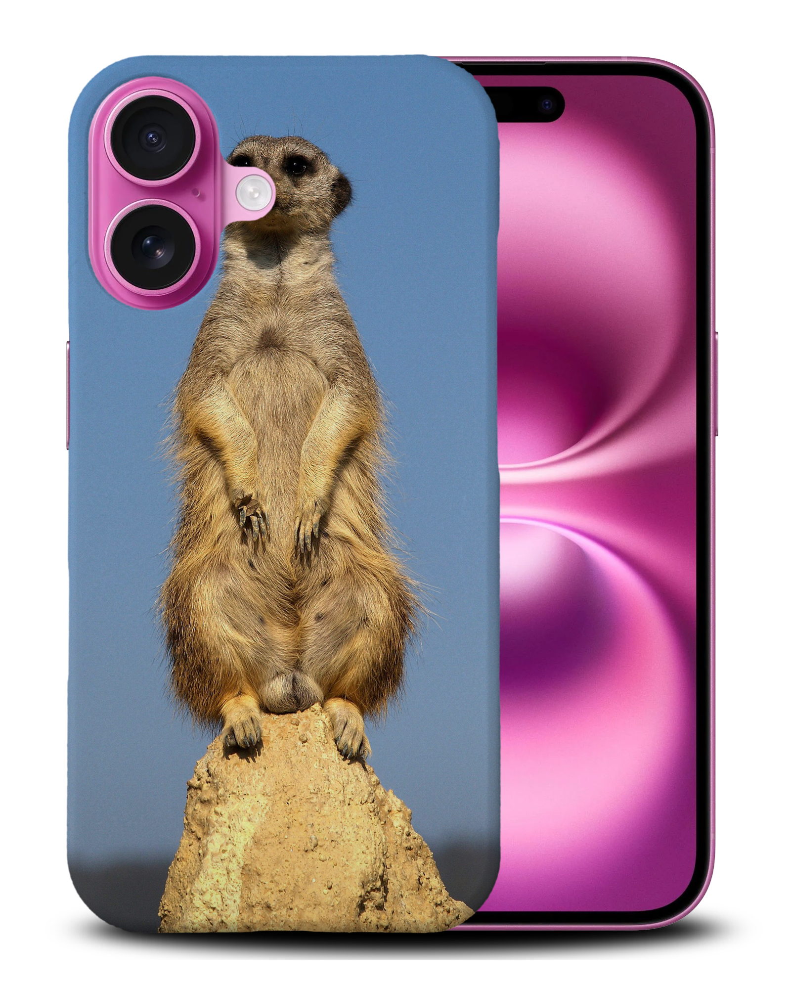 CASE COVER FOR APPLE IPHONE|CUTE ANIMAL MEERKAT 5 - Picture 5 of 44