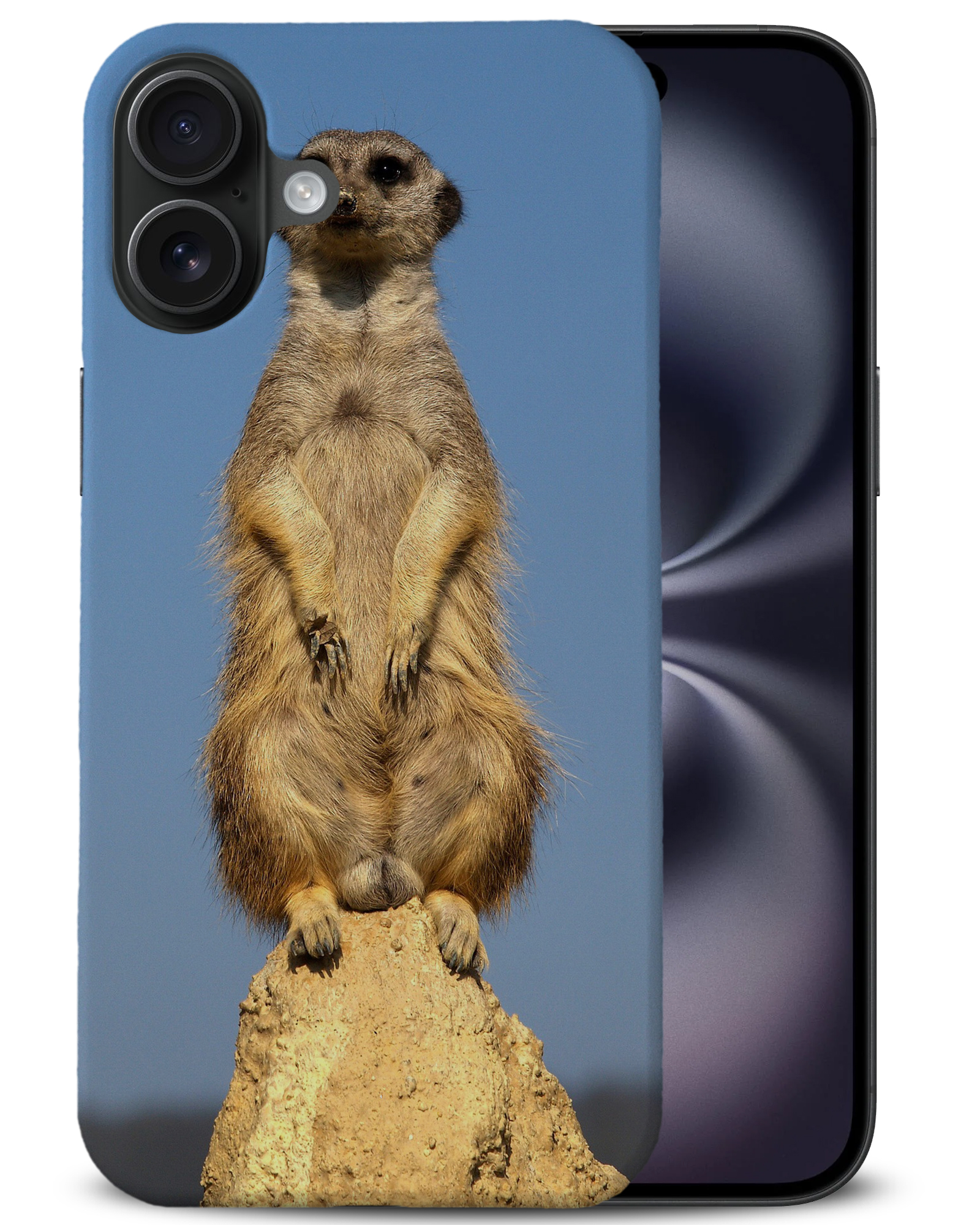 CASE COVER FOR APPLE IPHONE|CUTE ANIMAL MEERKAT 5 - Picture 4 of 44