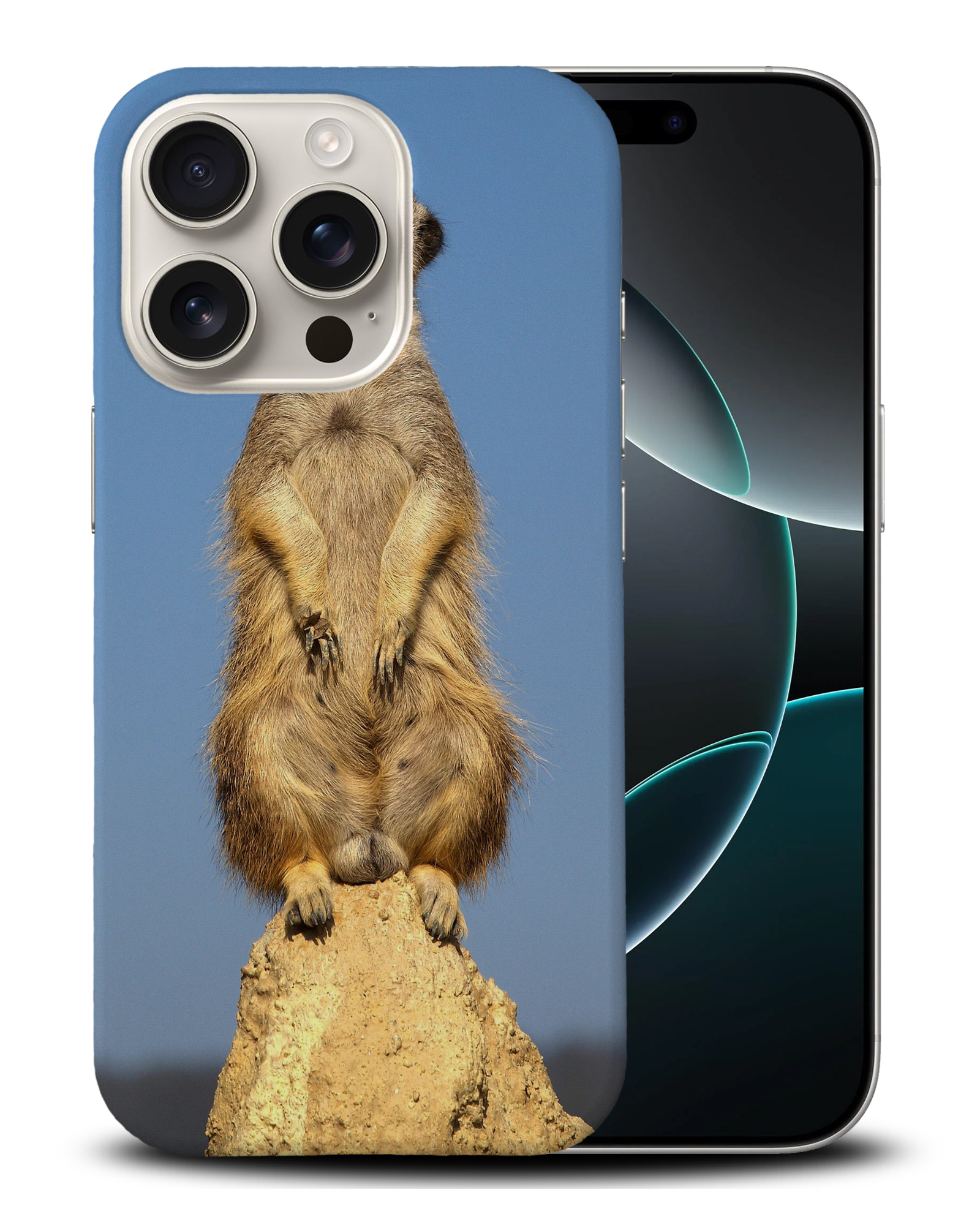CASE COVER FOR APPLE IPHONE|CUTE ANIMAL MEERKAT 5 - Picture 3 of 44