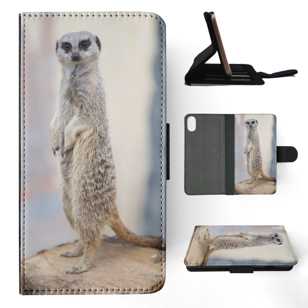 FLIP CASE FOR APPLE IPHONE|CUTE ANIMAL MEERKAT 6 - Picture 119 of 193