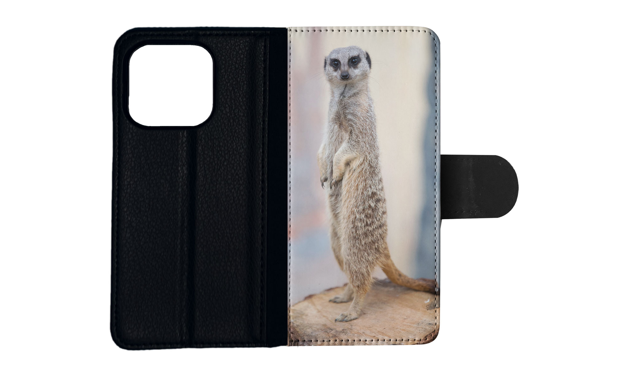 FLIP CASE FOR APPLE IPHONE|CUTE ANIMAL MEERKAT 6 - Picture 74 of 193