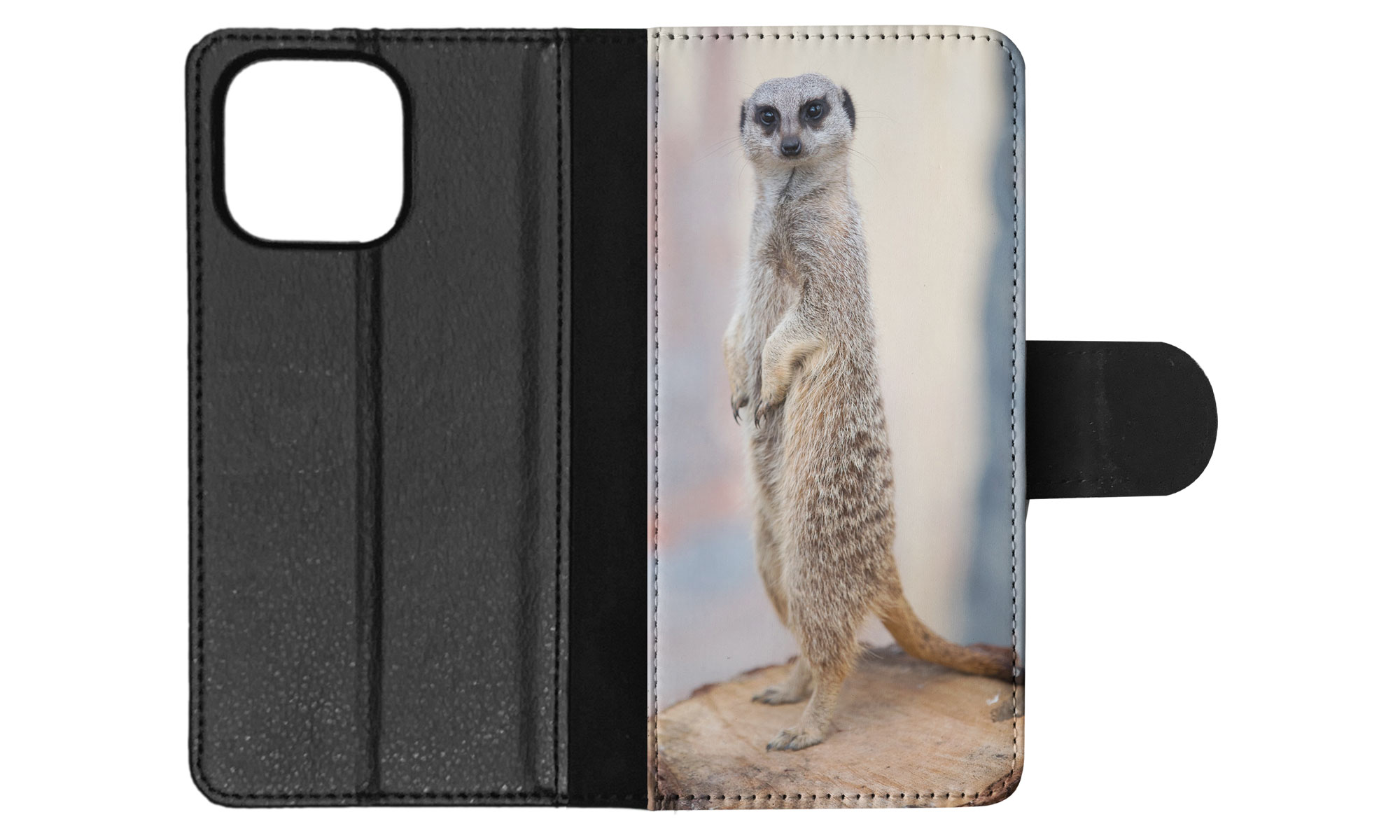 FLIP CASE FOR APPLE IPHONE|CUTE ANIMAL MEERKAT 6 - Picture 69 of 193