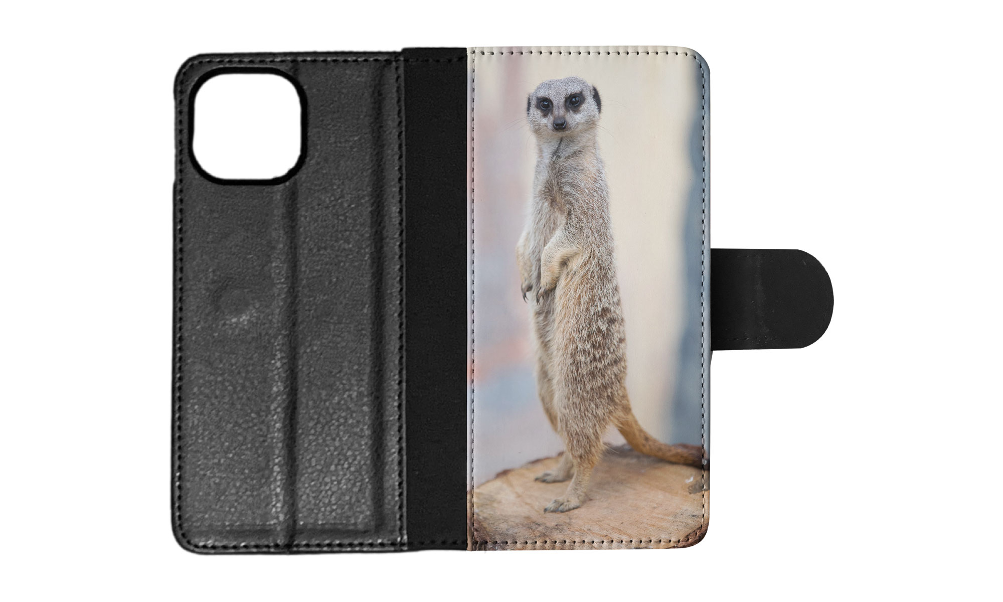 FLIP CASE FOR APPLE IPHONE|CUTE ANIMAL MEERKAT 6 - Picture 64 of 193
