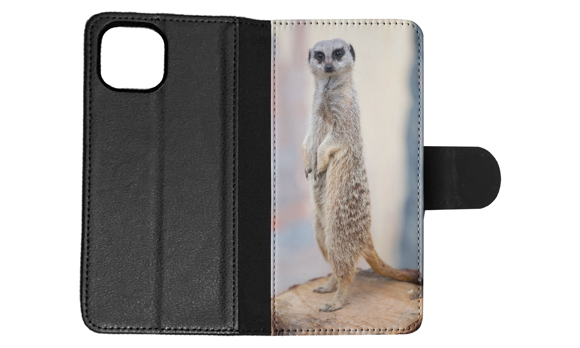 FLIP CASE FOR APPLE IPHONE|CUTE ANIMAL MEERKAT 6 - Picture 59 of 193