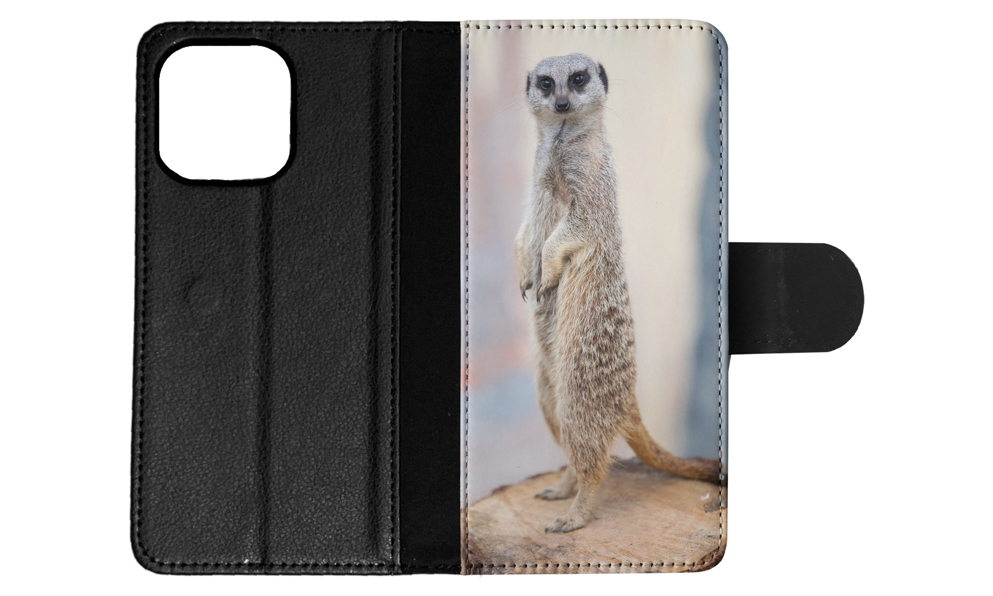 FLIP CASE FOR APPLE IPHONE|CUTE ANIMAL MEERKAT 6 - Picture 49 of 193