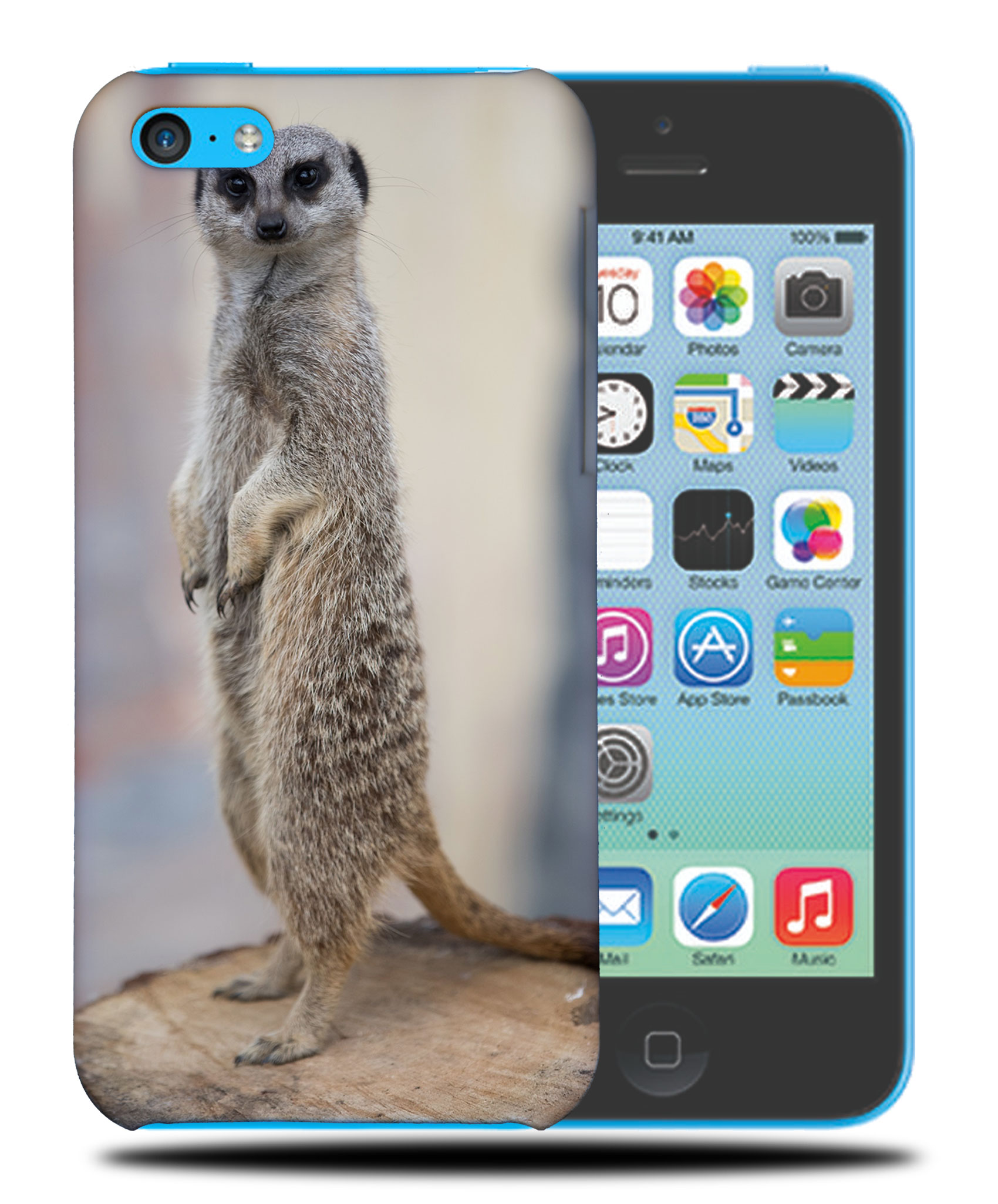 CASE COVER FOR APPLE IPHONE|CUTE ANIMAL MEERKAT 6 - Picture 37 of 44