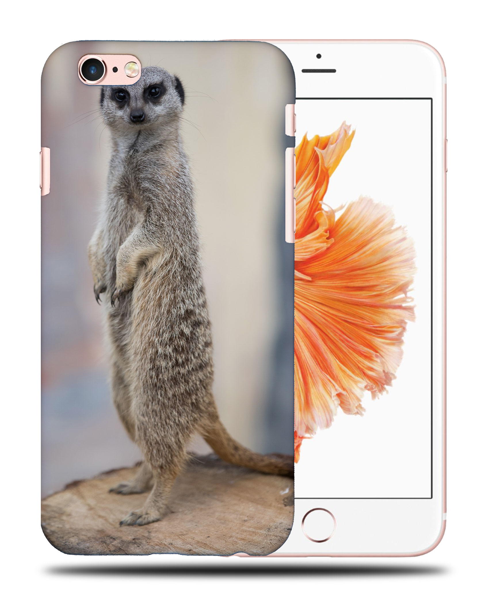 CASE COVER FOR APPLE IPHONE|CUTE ANIMAL MEERKAT 6 - Picture 35 of 44