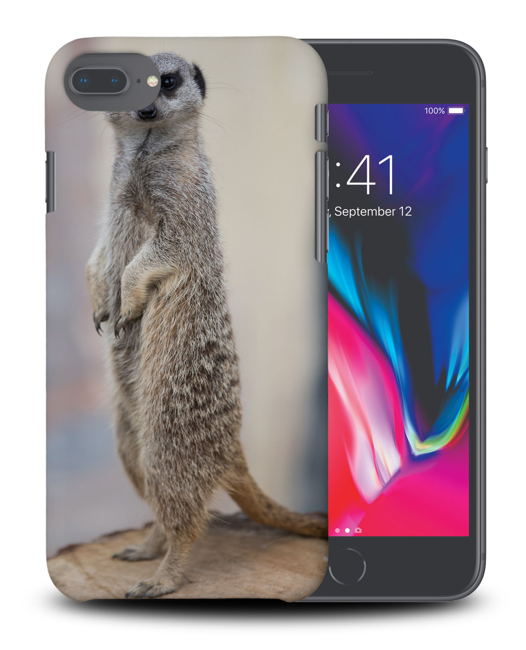 CASE COVER FOR APPLE IPHONE|CUTE ANIMAL MEERKAT 6 - Picture 30 of 44