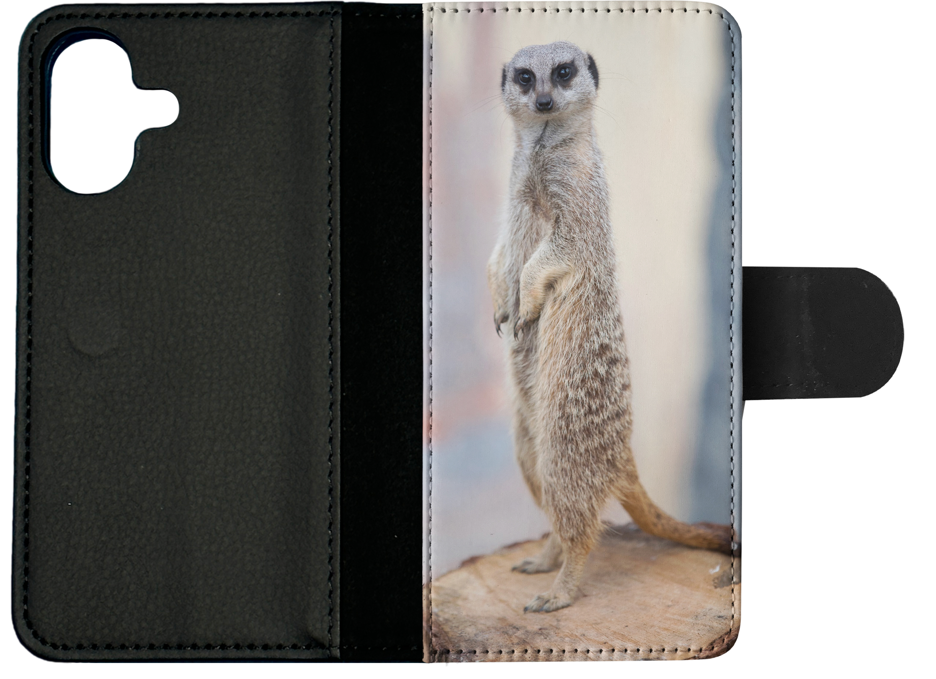 FLIP CASE FOR APPLE IPHONE|CUTE ANIMAL MEERKAT 6 - Picture 24 of 193