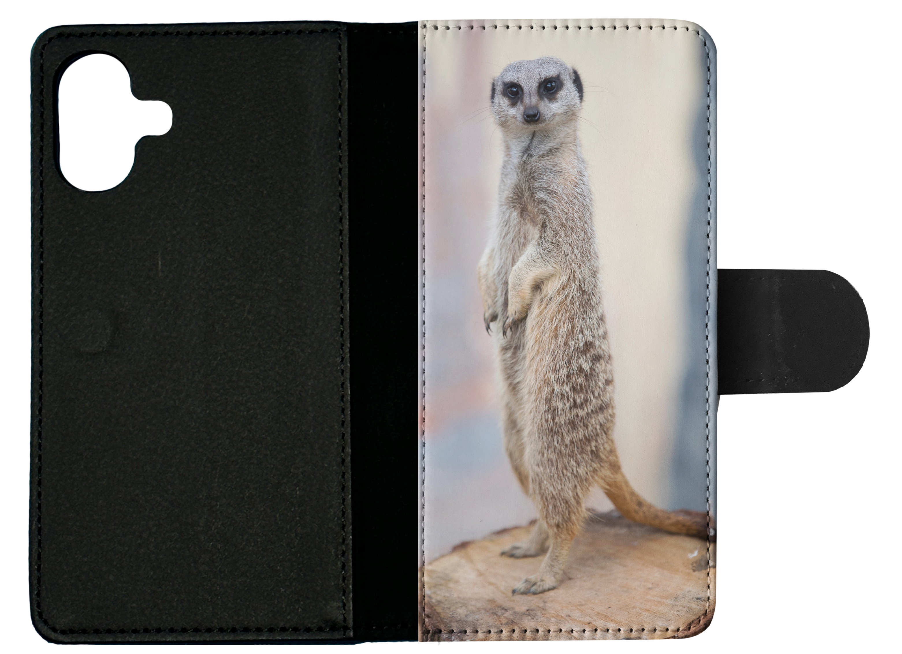 FLIP CASE FOR APPLE IPHONE|CUTE ANIMAL MEERKAT 6 - Picture 19 of 193