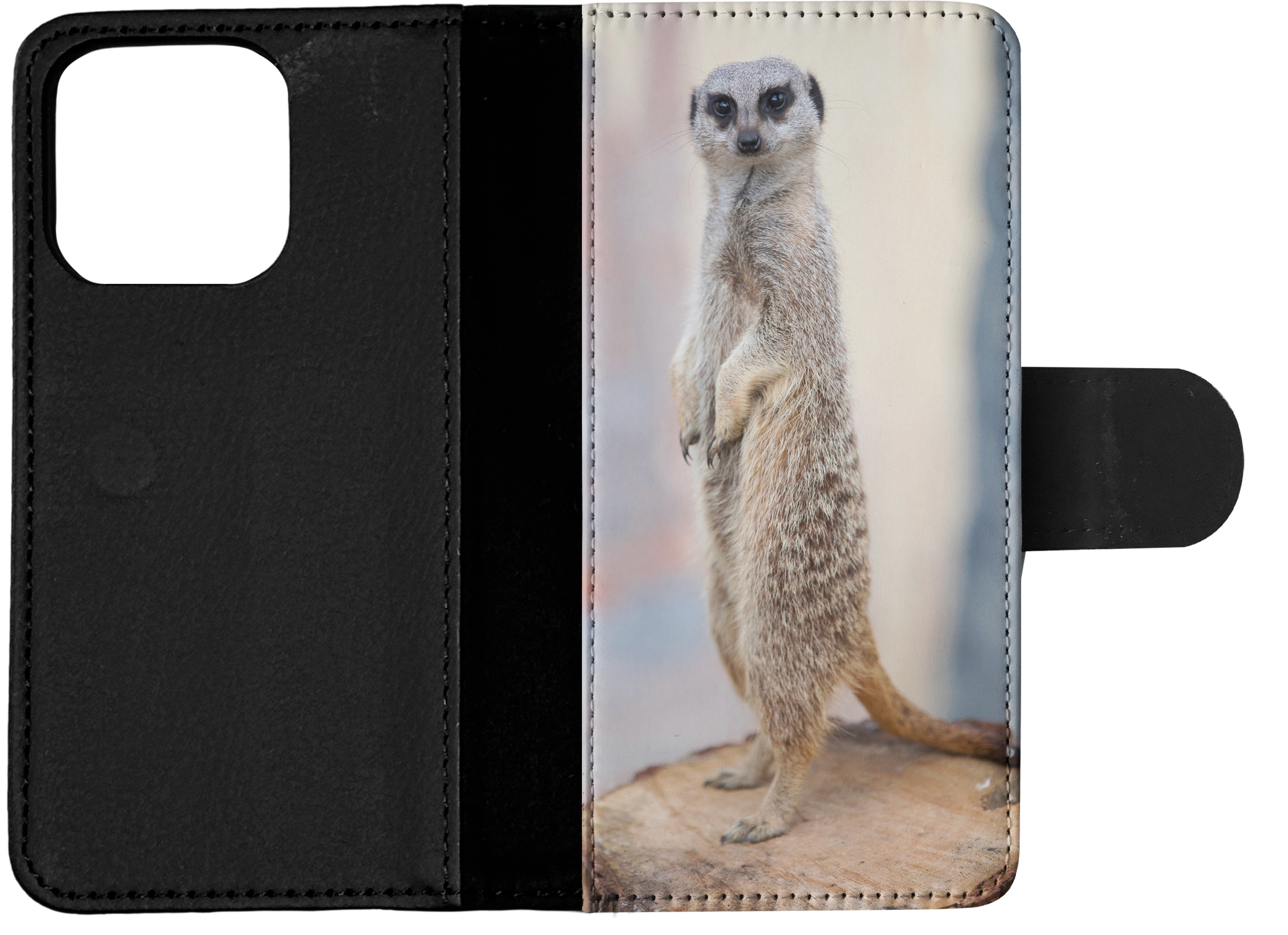 FLIP CASE FOR APPLE IPHONE|CUTE ANIMAL MEERKAT 6 - Picture 14 of 193