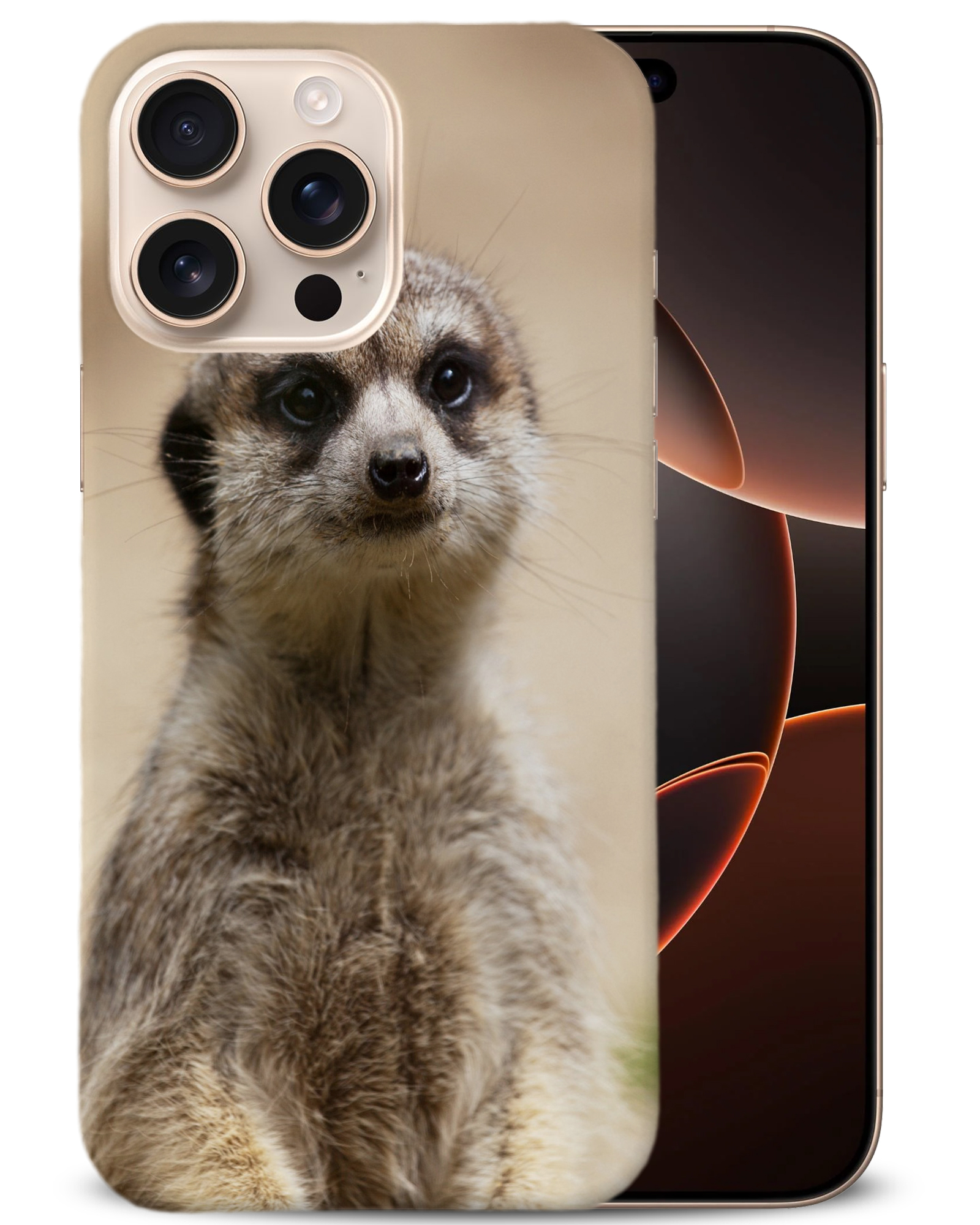 CASE COVER FOR APPLE IPHONE|CUTE ANIMAL MEERKAT 10 - Picture 2 of 44