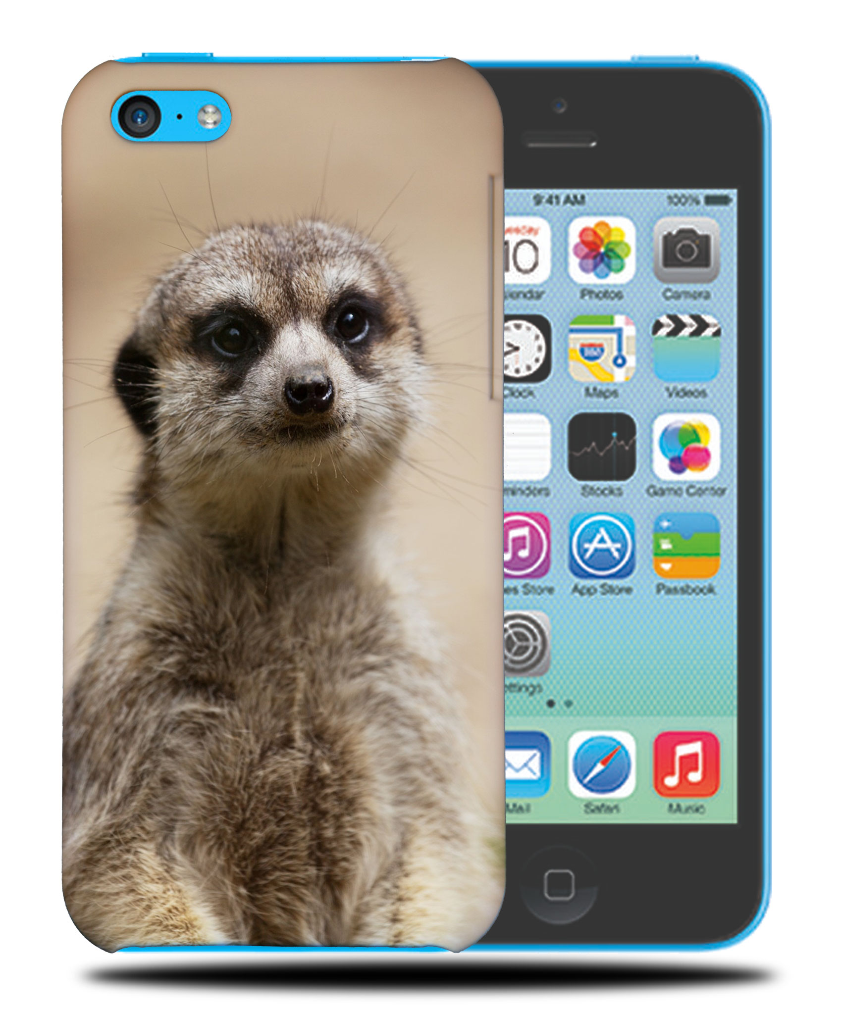CASE COVER FOR APPLE IPHONE|CUTE ANIMAL MEERKAT 10 - Picture 37 of 44