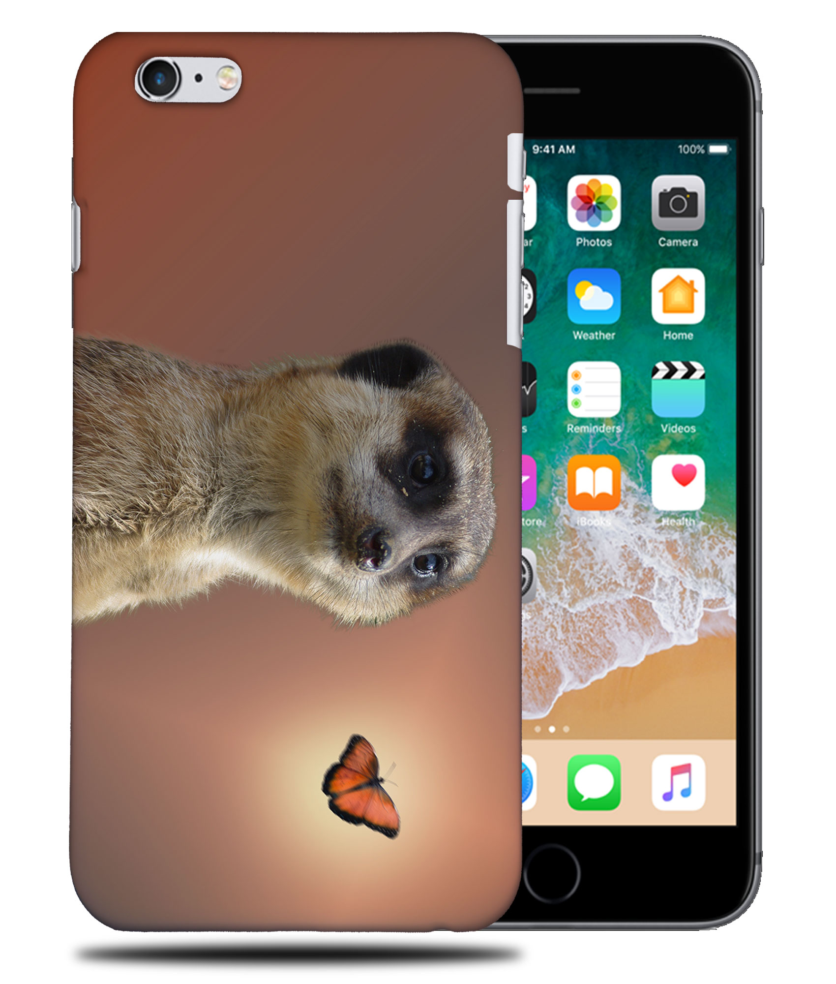 CASE COVER FOR APPLE IPHONE|CUTE ANIMAL MEERKAT 13 - Picture 33 of 44