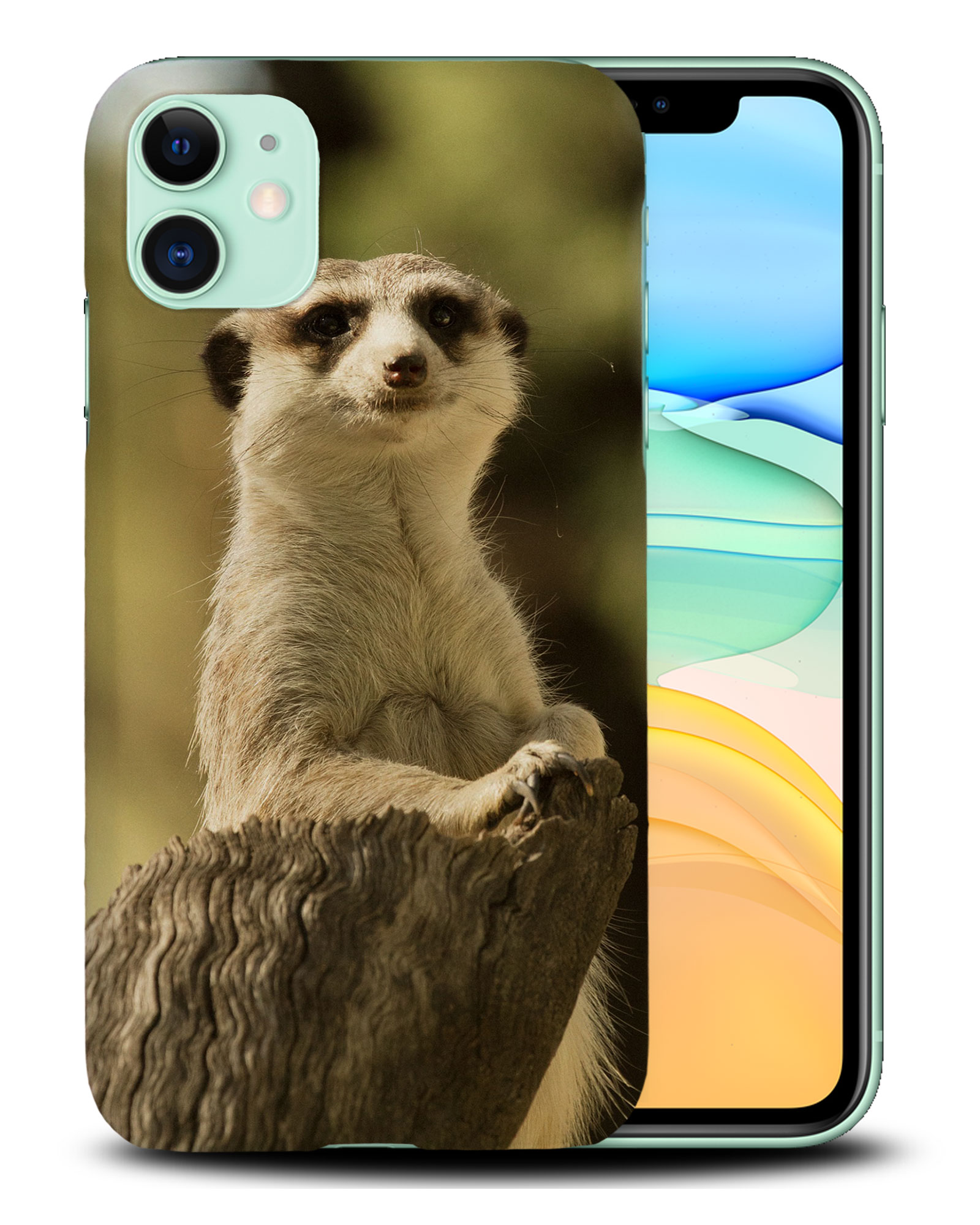CASE COVER FOR APPLE IPHONE|CUTE ANIMAL MEERKAT 14 - Picture 24 of 44