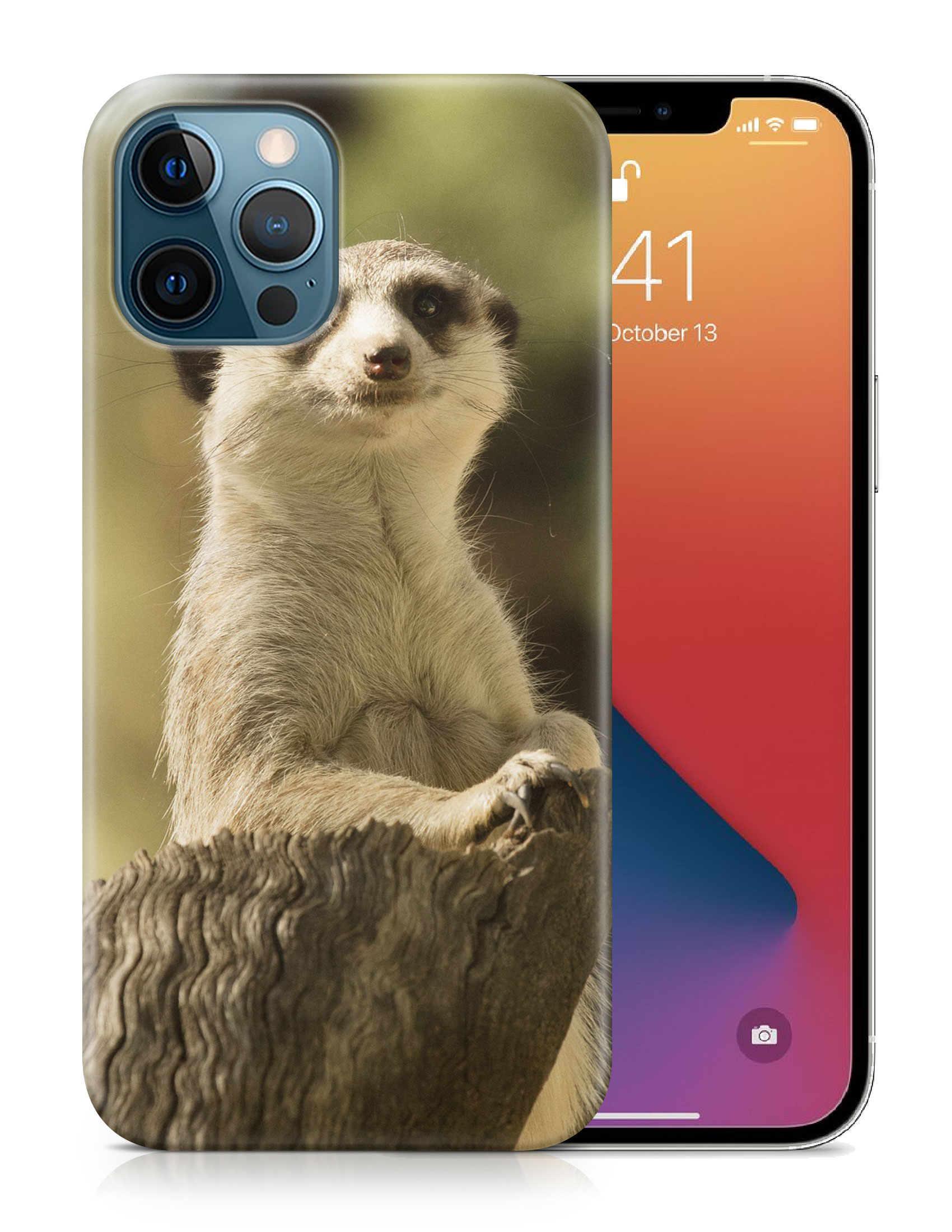 CASE COVER FOR APPLE IPHONE|CUTE ANIMAL MEERKAT 14 - Picture 19 of 44