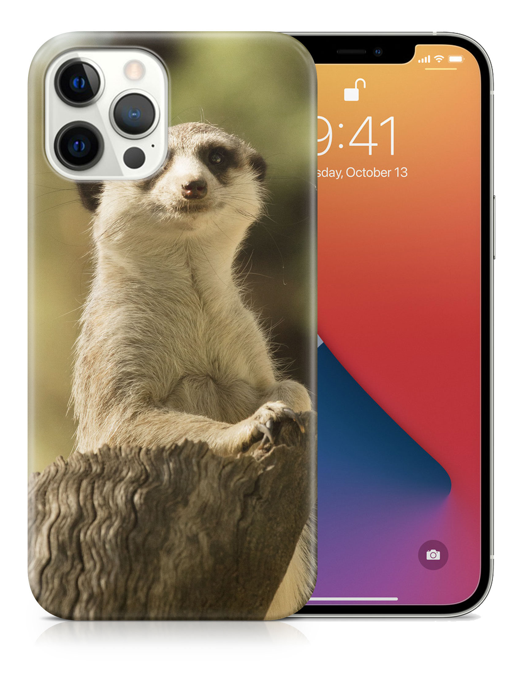 CASE COVER FOR APPLE IPHONE|CUTE ANIMAL MEERKAT 14 - Picture 18 of 44