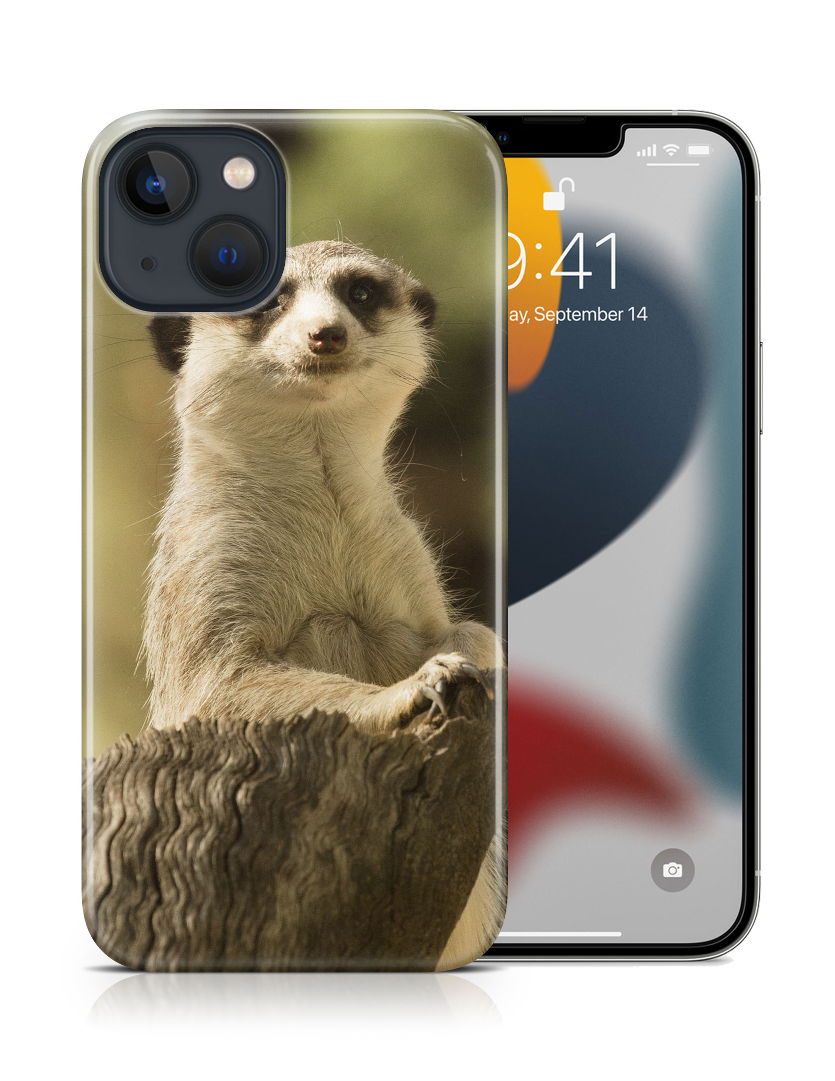 CASE COVER FOR APPLE IPHONE|CUTE ANIMAL MEERKAT 14 - Picture 16 of 44