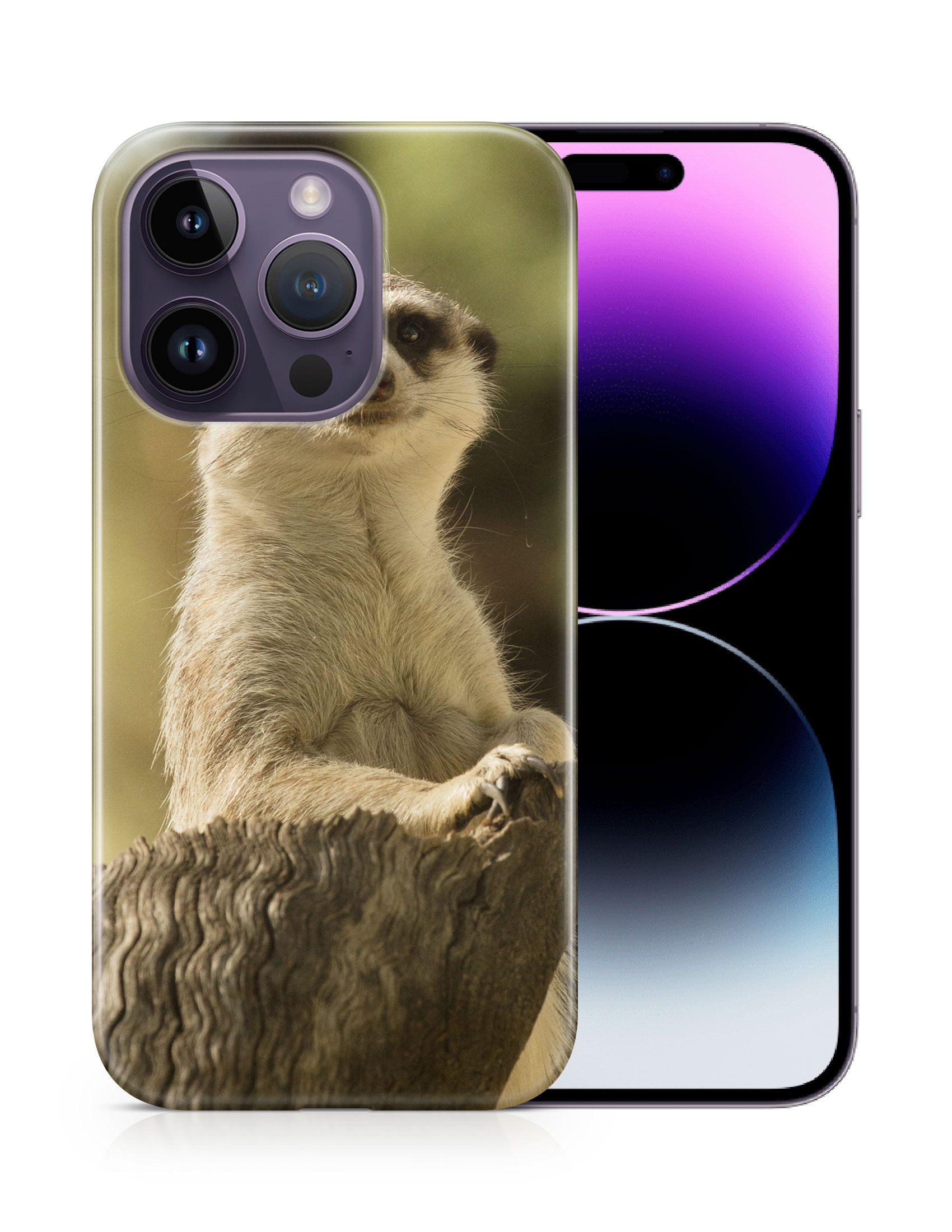 CASE COVER FOR APPLE IPHONE|CUTE ANIMAL MEERKAT 14 - Picture 11 of 44