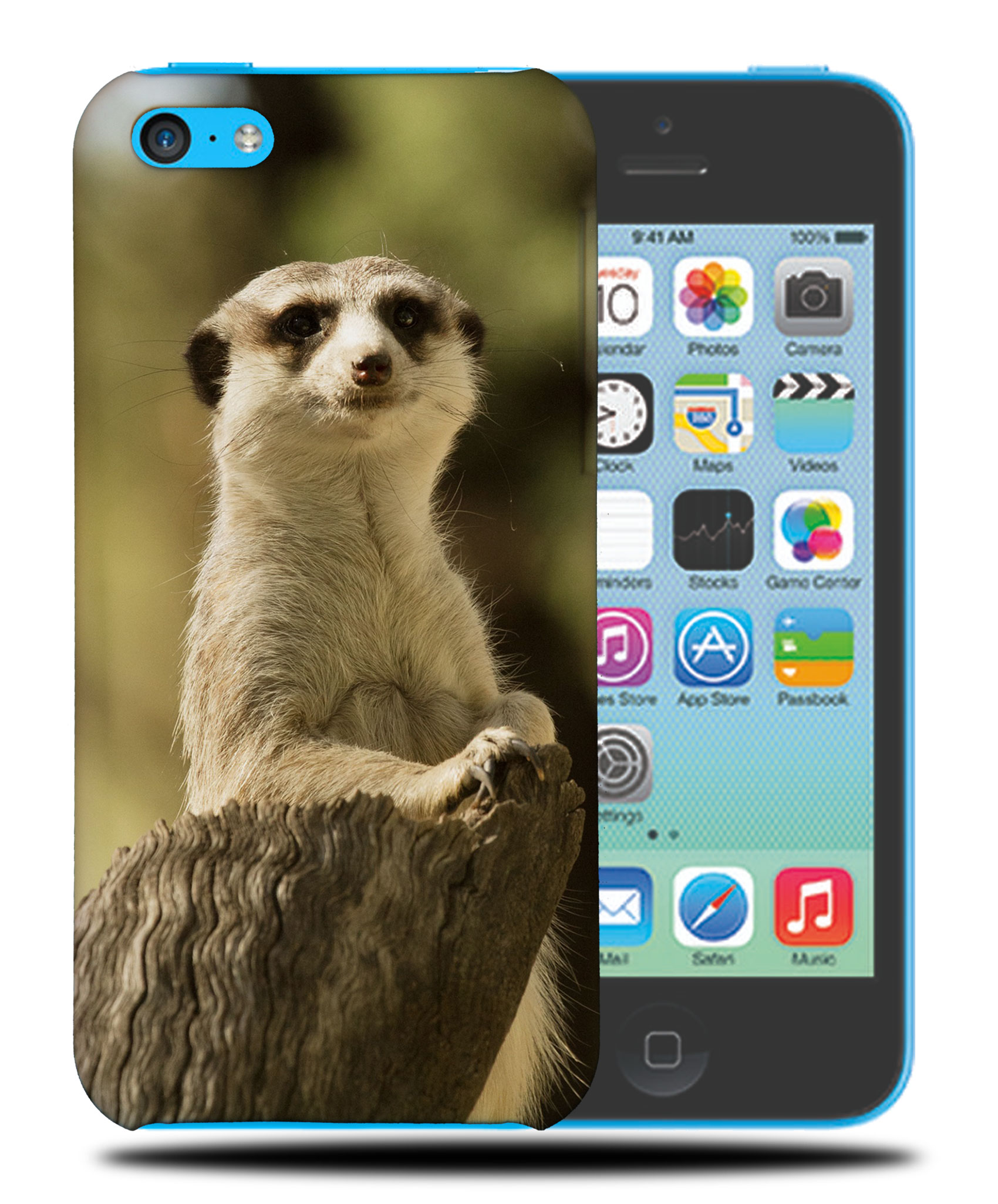 CASE COVER FOR APPLE IPHONE|CUTE ANIMAL MEERKAT 14 - Picture 37 of 44