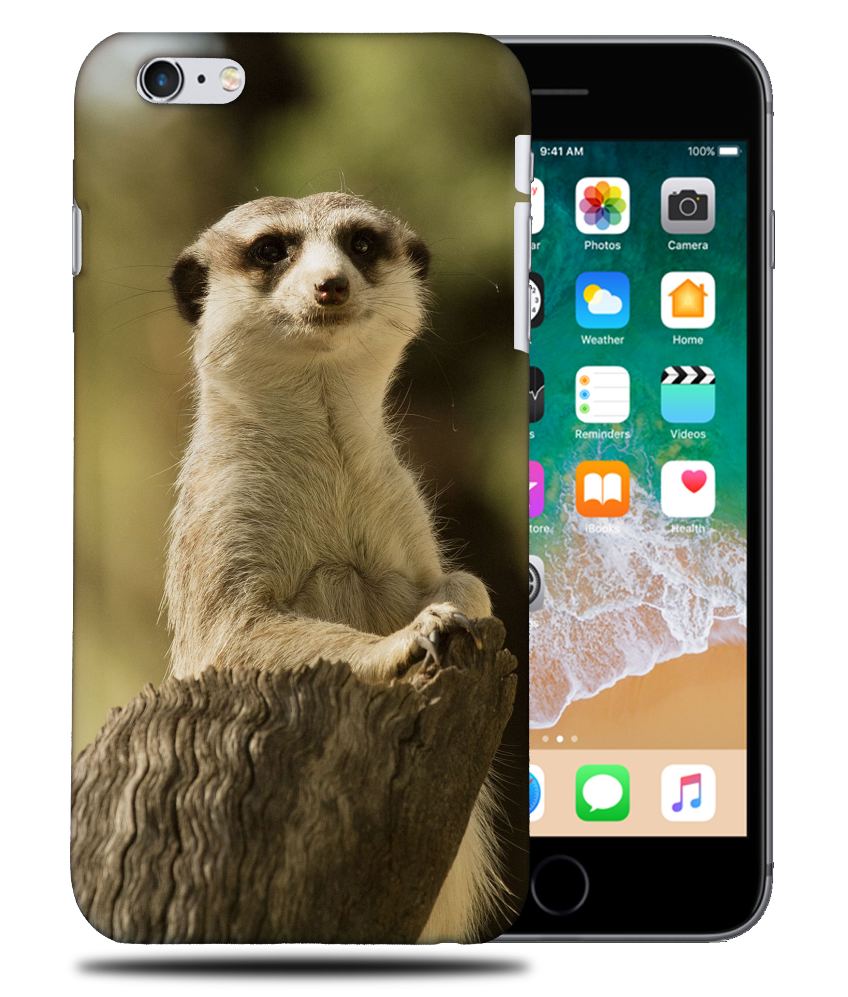 CASE COVER FOR APPLE IPHONE|CUTE ANIMAL MEERKAT 14 - Picture 33 of 44