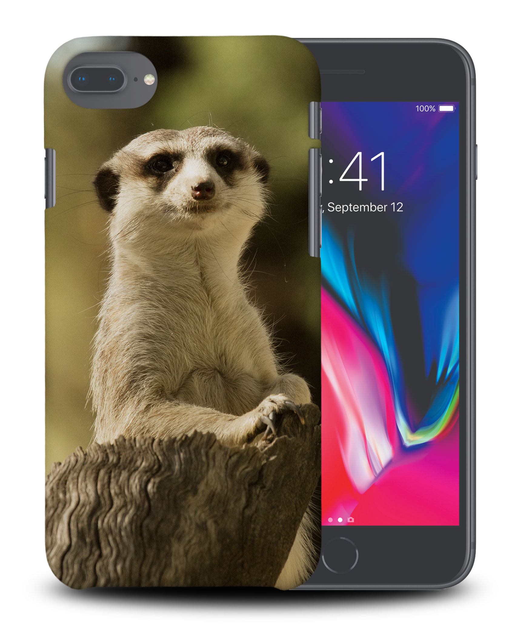 CASE COVER FOR APPLE IPHONE|CUTE ANIMAL MEERKAT 14 - Picture 30 of 44